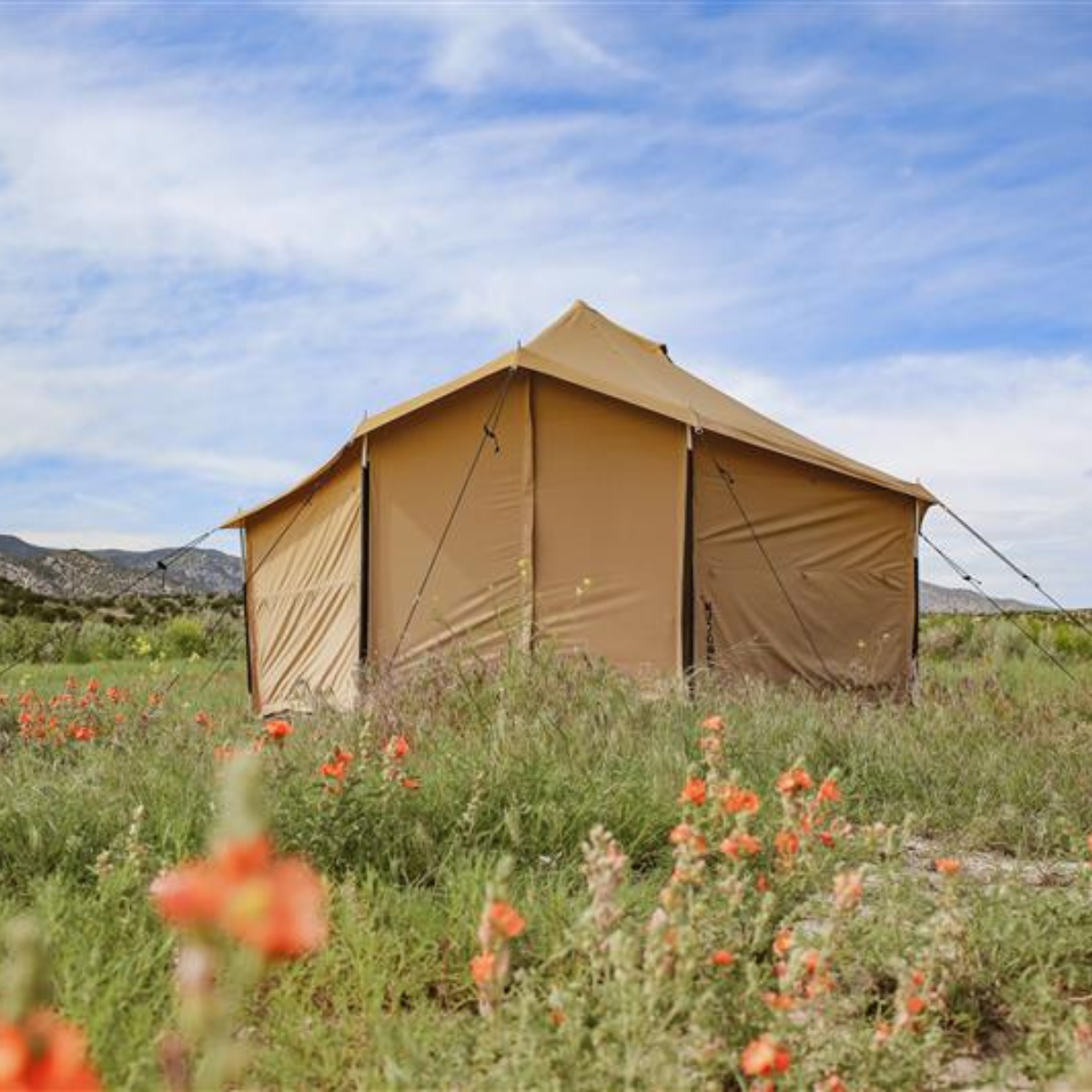 White Duck Outdoors 14' Altimus Bell Tent Four Season Canvas Glamping Tent