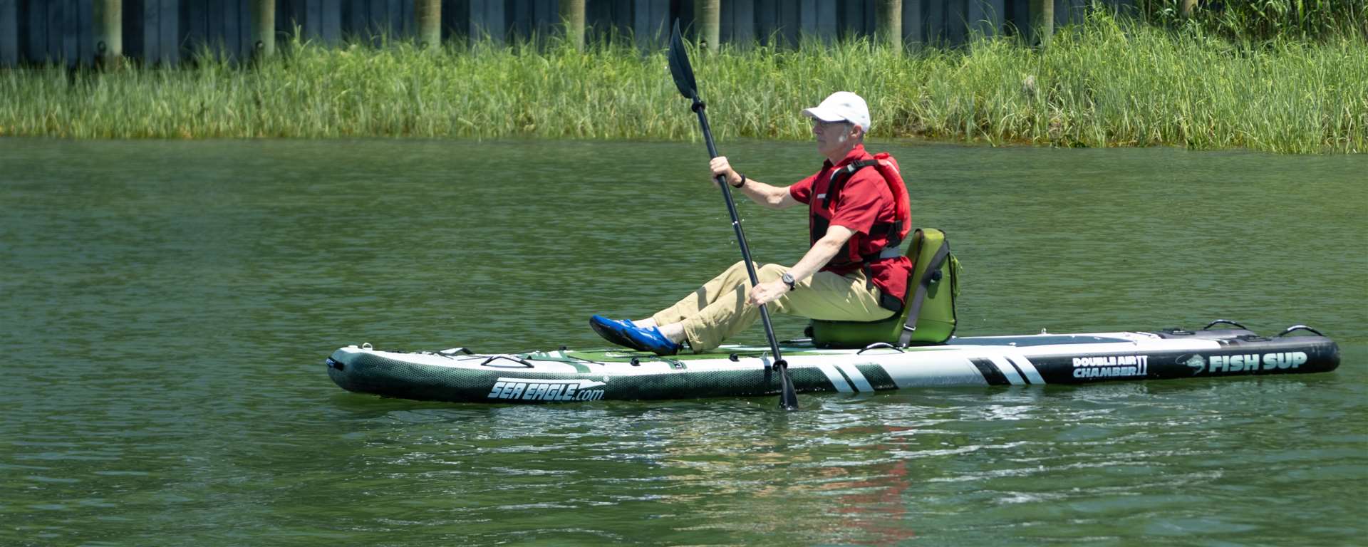 Sea Eagle FS1210 FishSUP Stand Up Inflatable Fishing Paddleboard