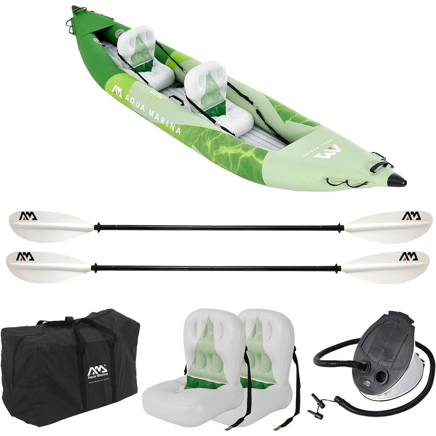 Aqua Marina BE-412 Betta 13'6" Inflatable Kayak 2-Person Recreational