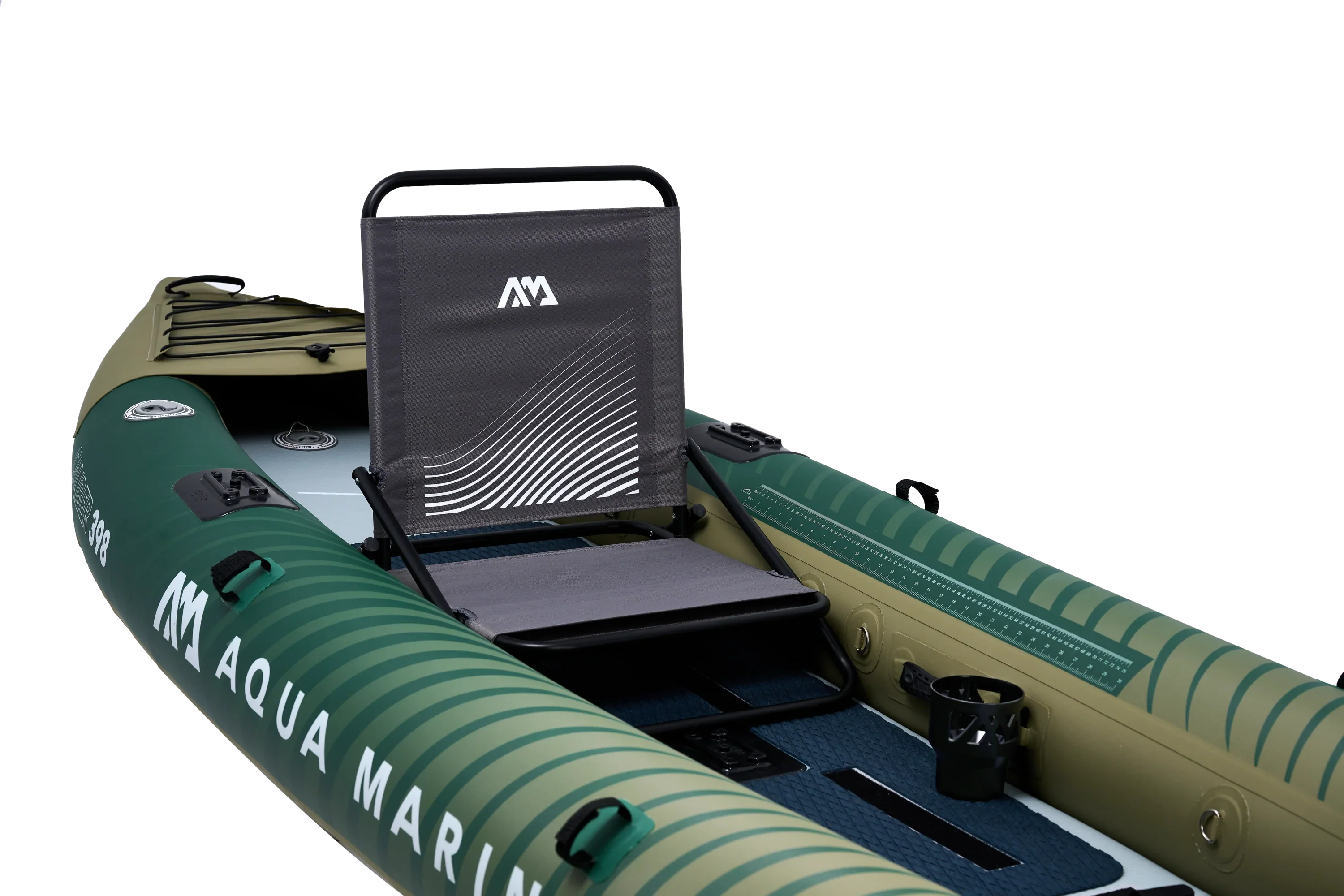 Aqua Marina CA-398 Caliber 13'1" Inflatable Fishing Kayak 1-2 Person