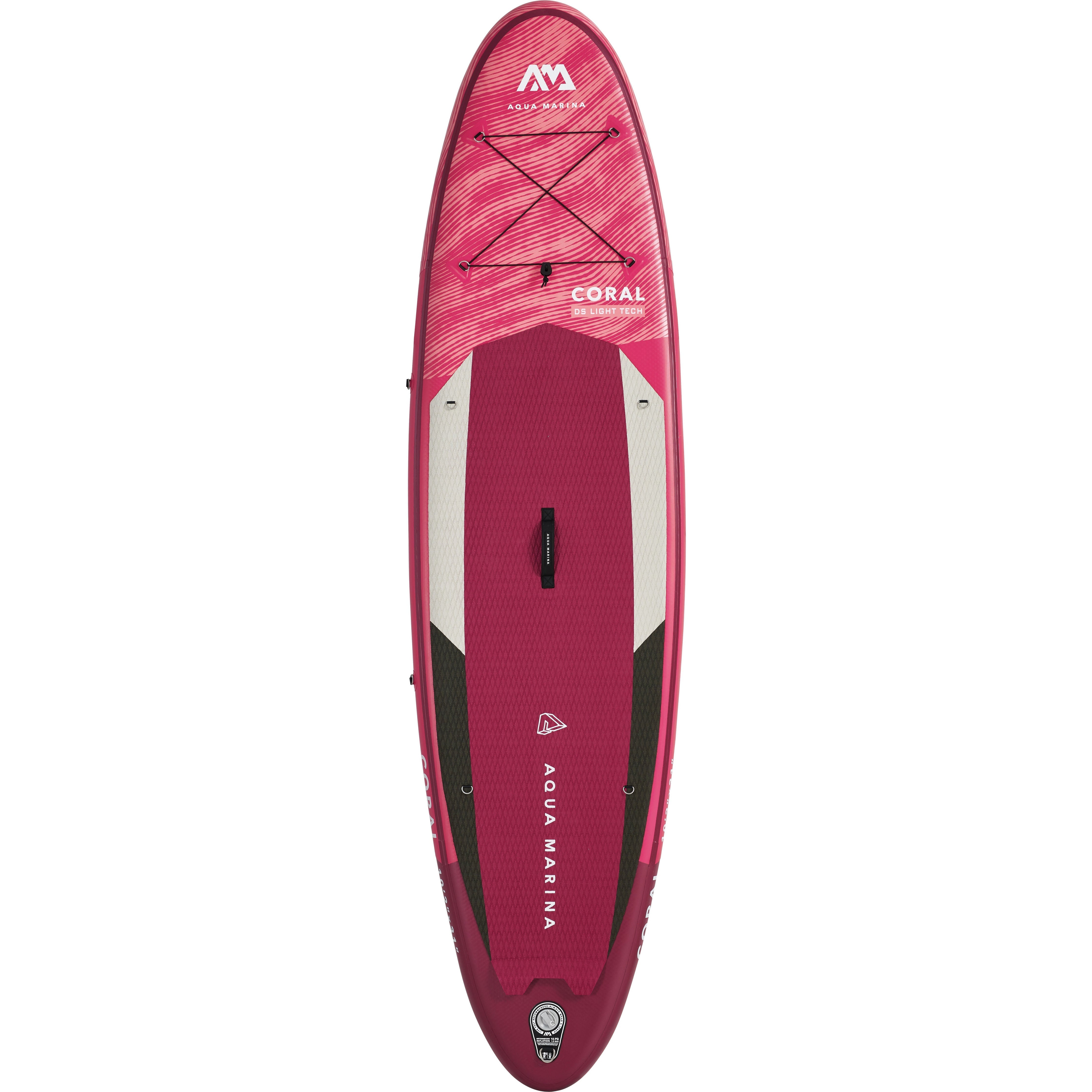 Aqua Marina CORAL 10'2" Inflatable Paddle Board All-Around Advanced SUP