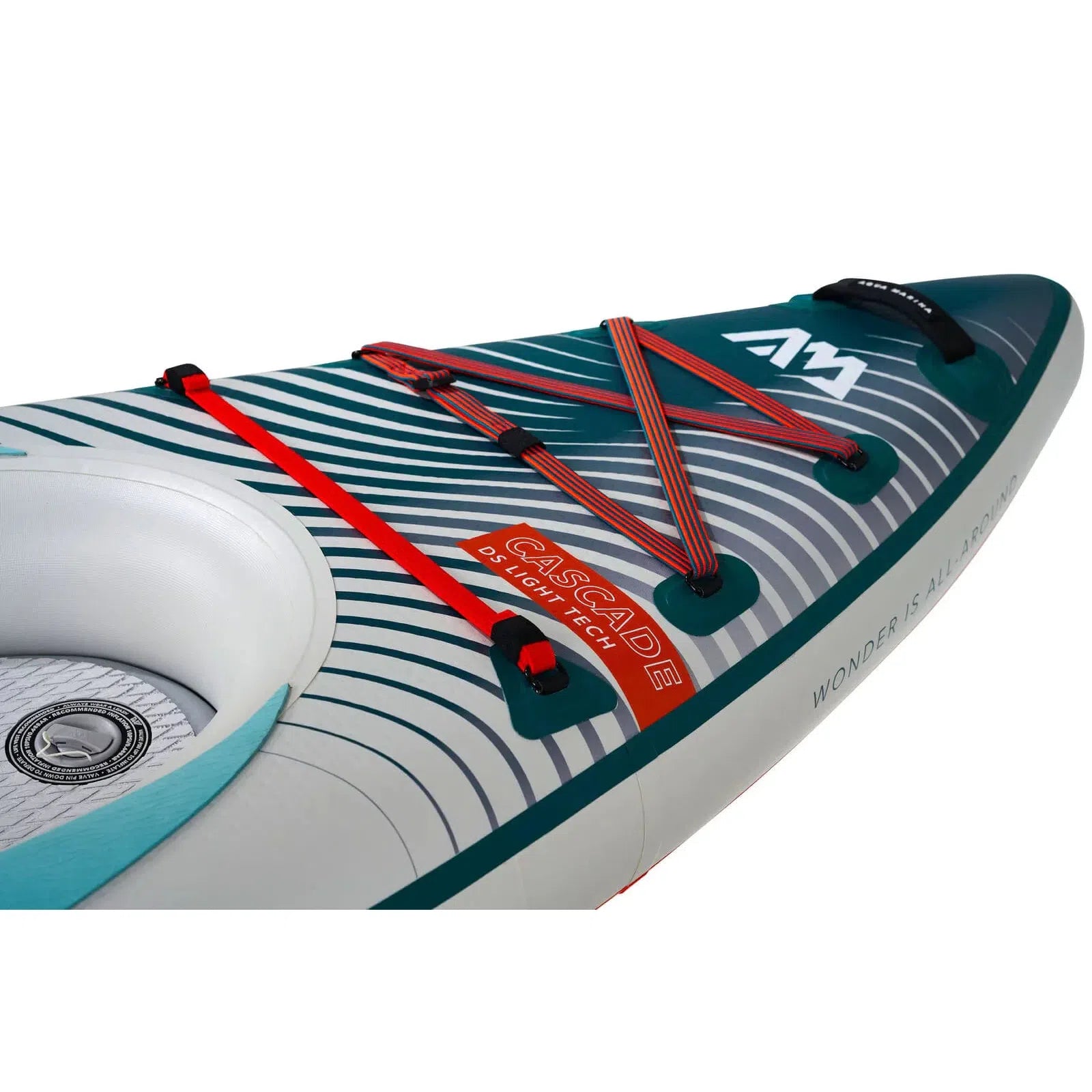 Aqua Marina BT-24CAP Cascade 11'2" Inflatable Stand Up Paddle-Kayak Hybrid Board