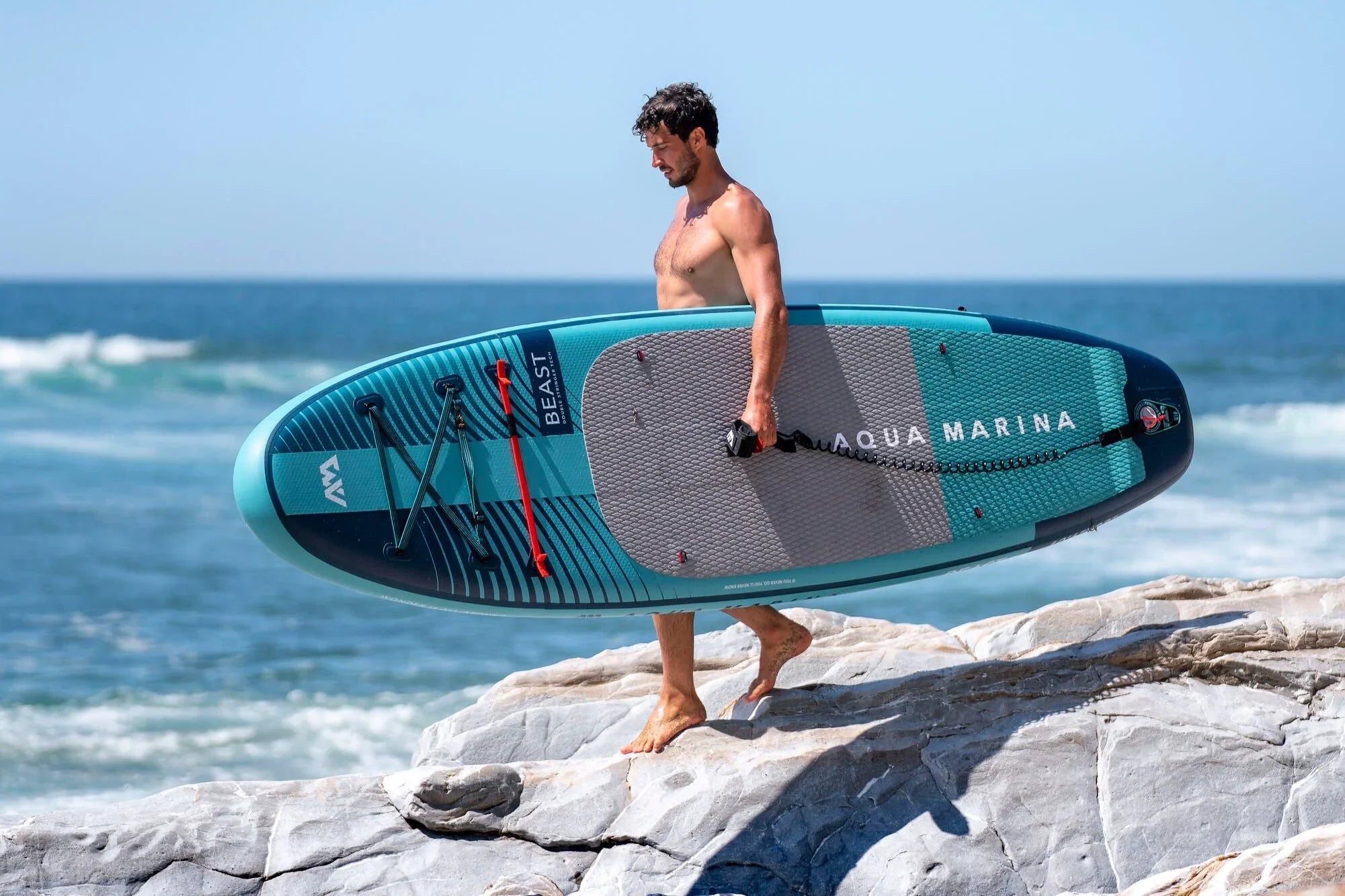 Aqua Marina BT-23BEP Beast 10'6" Inflatable Stand Up Paddle Board All-Around Advanced Series