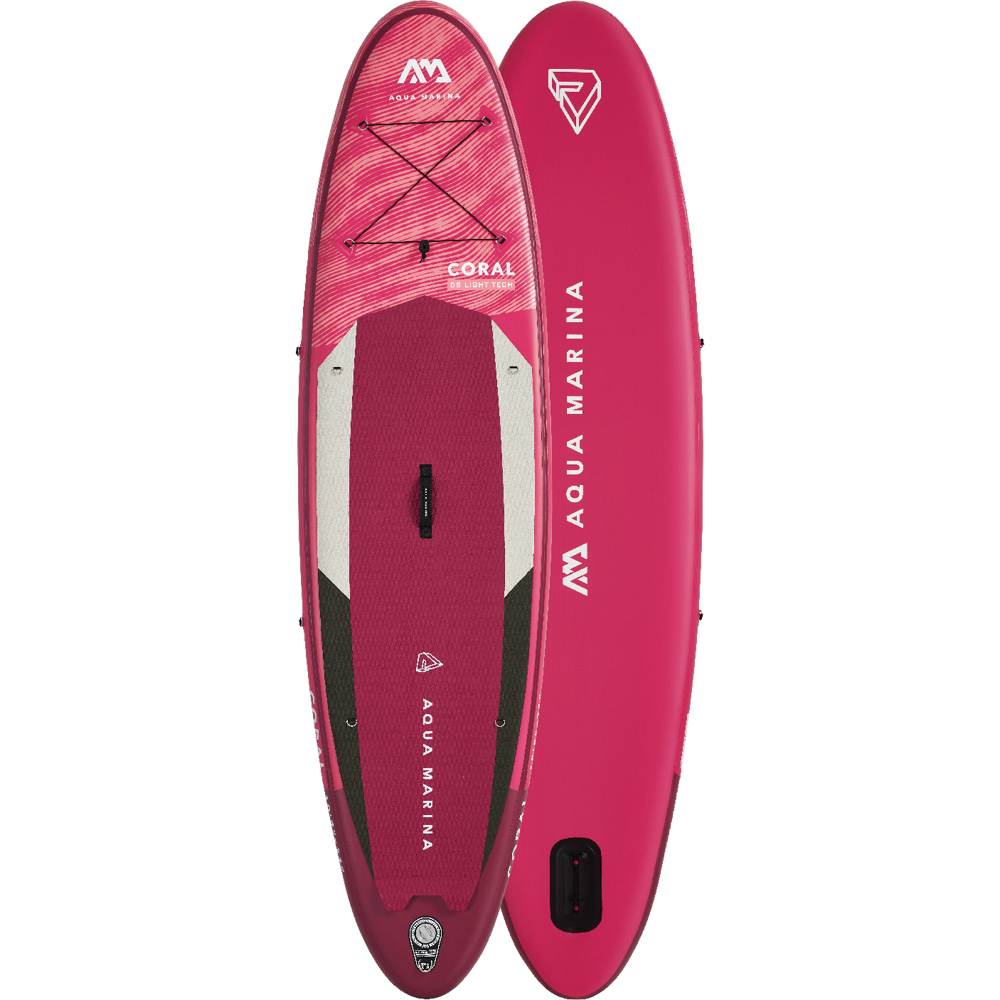 Aqua Marina CORAL 10'2" Inflatable Paddle Board All-Around Advanced SUP