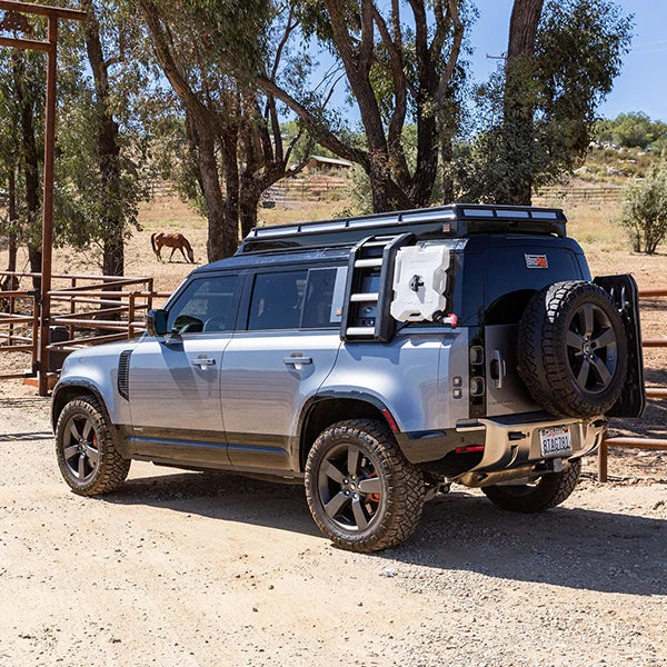 Badass Tents 2020-24 Land Rover NEW Defender 110 CONVOY® Rooftop Tent w/ Low Mount Crossbars