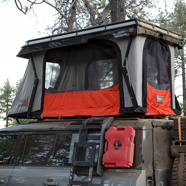 Badass Tents 2020-24 Land Rover NEW Defender 110 CONVOY® Rooftop Tent w/ Low Mount Crossbars