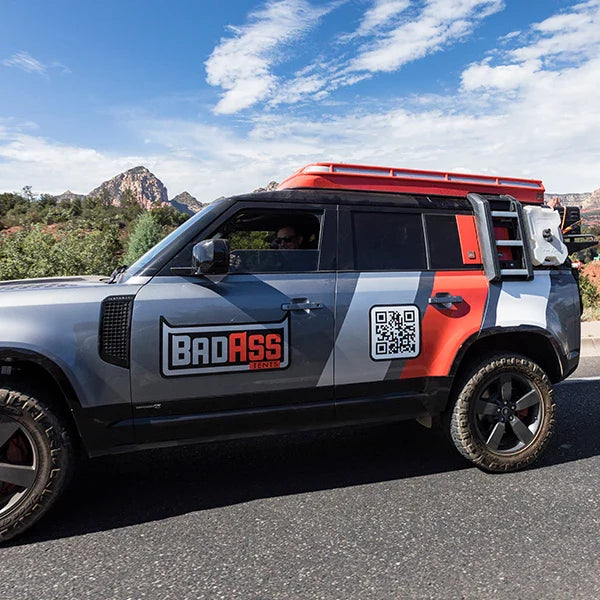 Badass Tents 2020-24 Land Rover NEW Defender 110 CONVOY® Rooftop Tent w/ Low Mount Crossbars