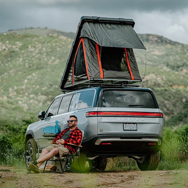 Badass Tents RUGGED Rooftop Tent (Universal Fit) w/ Top Crossbars