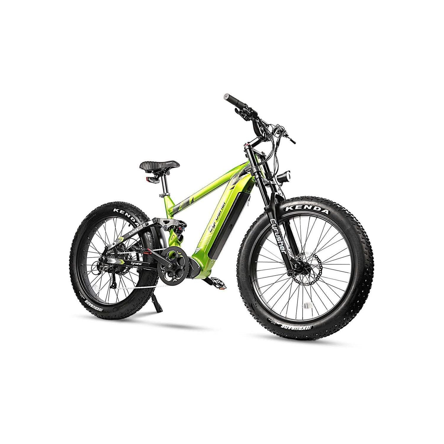 Cyrusher Ranger All-Terrain Mountain Electric Bike - 28mph, 750W Motor, 52V 20Ah Battery