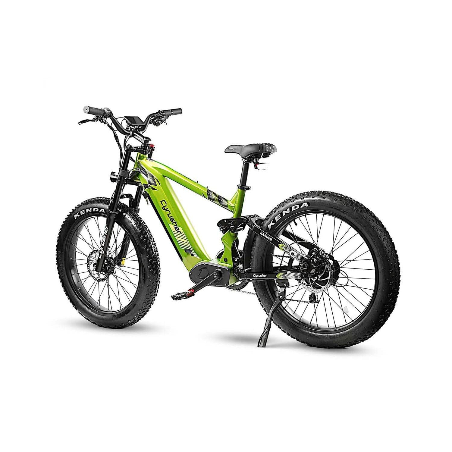 Cyrusher Ranger All-Terrain Mountain Electric Bike - 28mph, 750W Motor, 52V 20Ah Battery