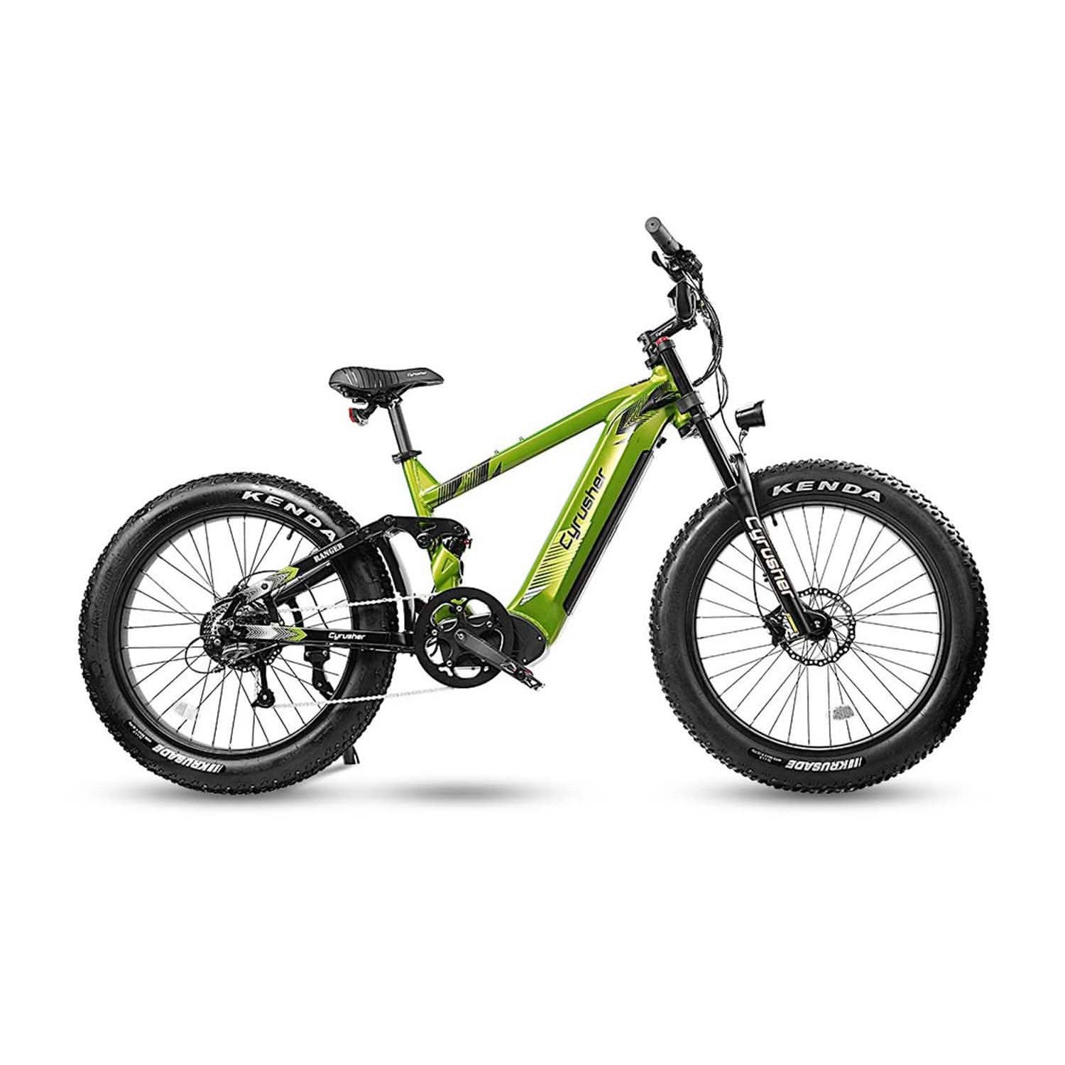 Cyrusher Ranger All-Terrain Mountain Electric Bike - 28mph, 750W Motor, 52V 20Ah Battery