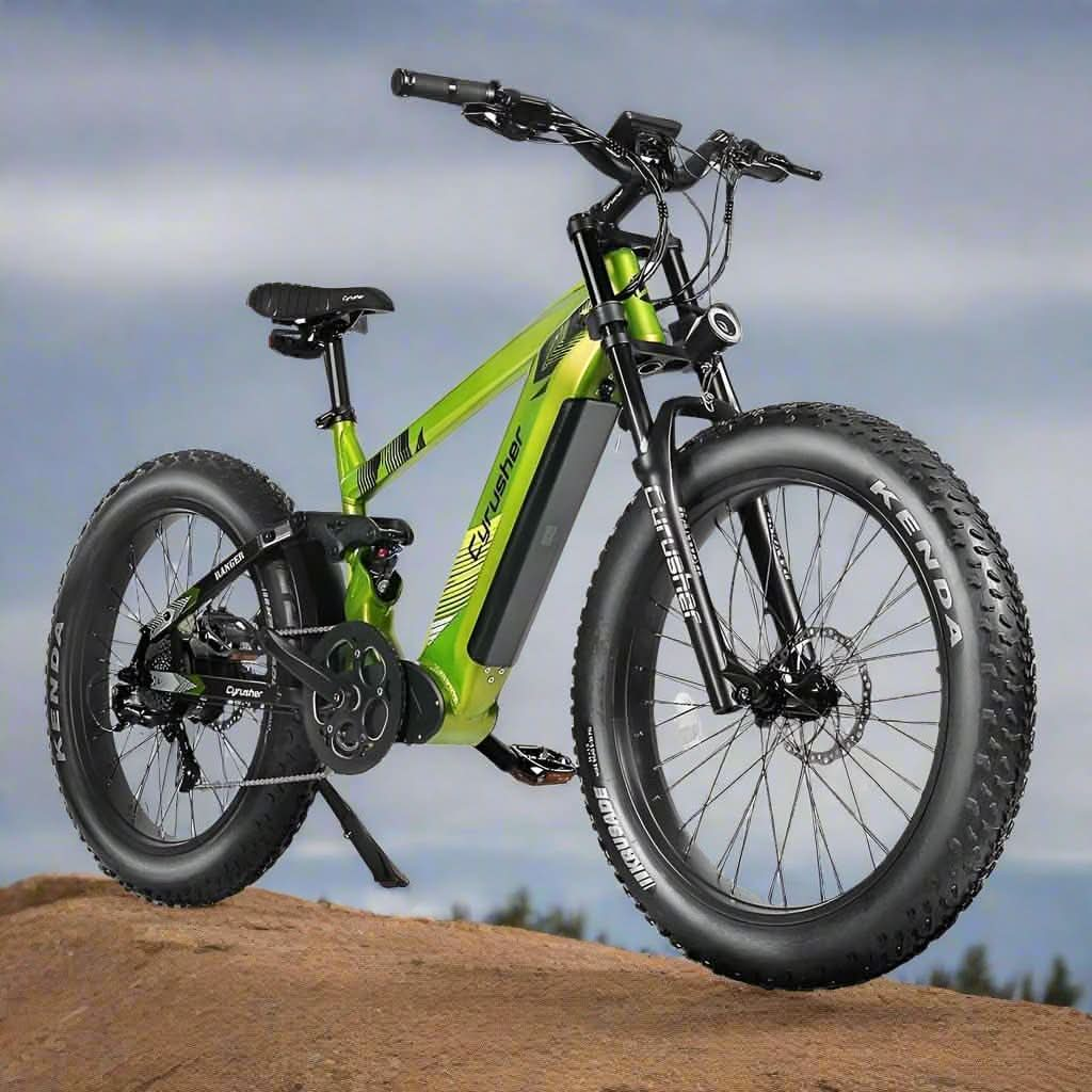 Cyrusher Ranger All-Terrain Mountain Electric Bike - 28mph, 750W Motor, 52V 20Ah Battery