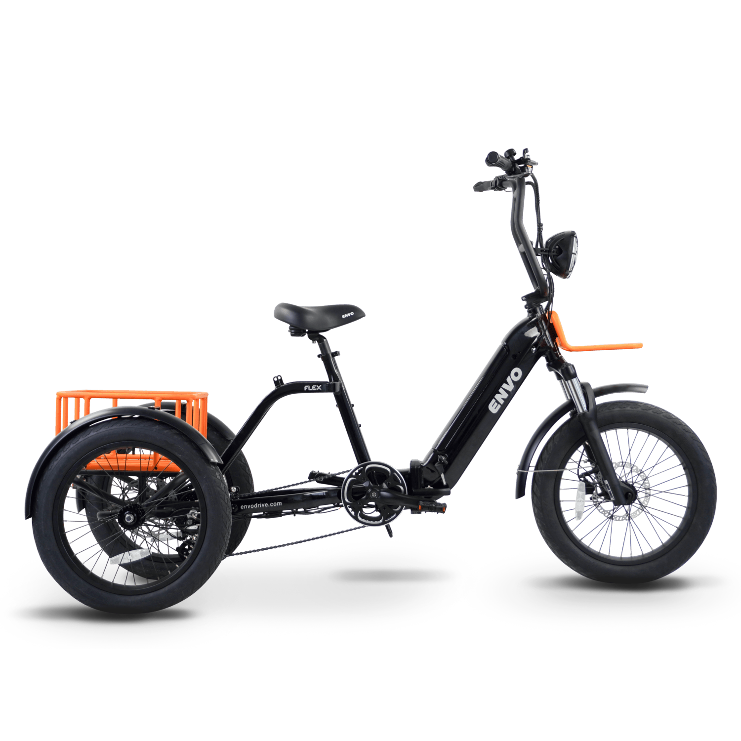 ENVO Flex Fat Tire Electric Adult Trike Top Speed 20mph