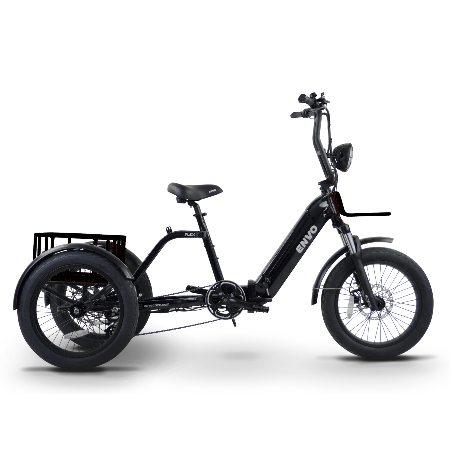 ENVO Flex Fat Tire Electric Adult Trike Top Speed 20mph