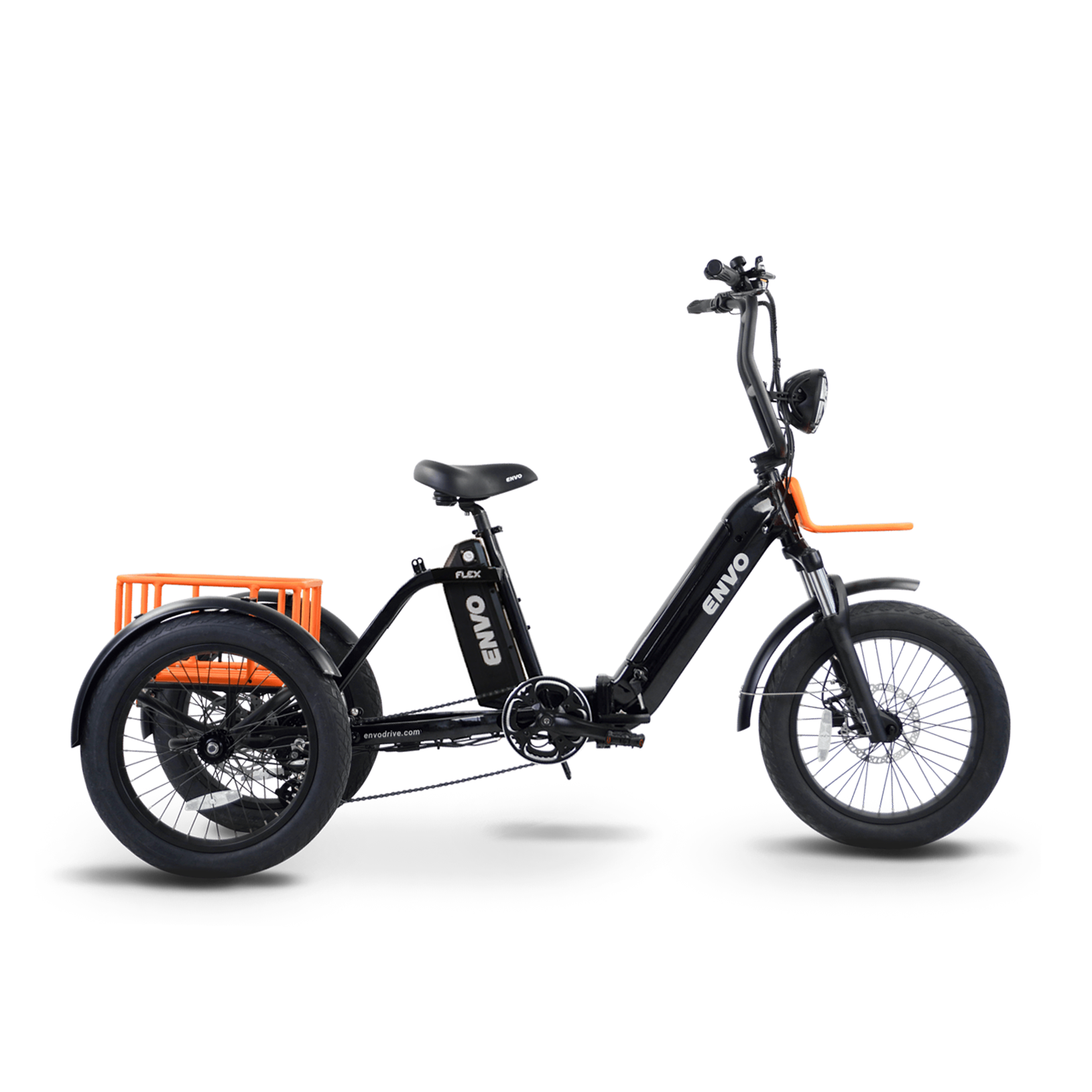 ENVO Flex Fat Tire Electric Adult Trike Top Speed 20mph