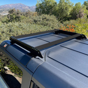 Badass Tents 2021-24 Ford Bronco 4 Door Rear only Short Roof Rack for Hardtop – 2.0 ALUMINUM