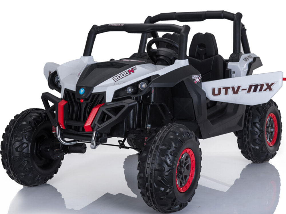 MotoTec Mini Moto UTV 4x4 12v (2.4ghz RC) Kids Electric Ride On Manual Drive or Remote