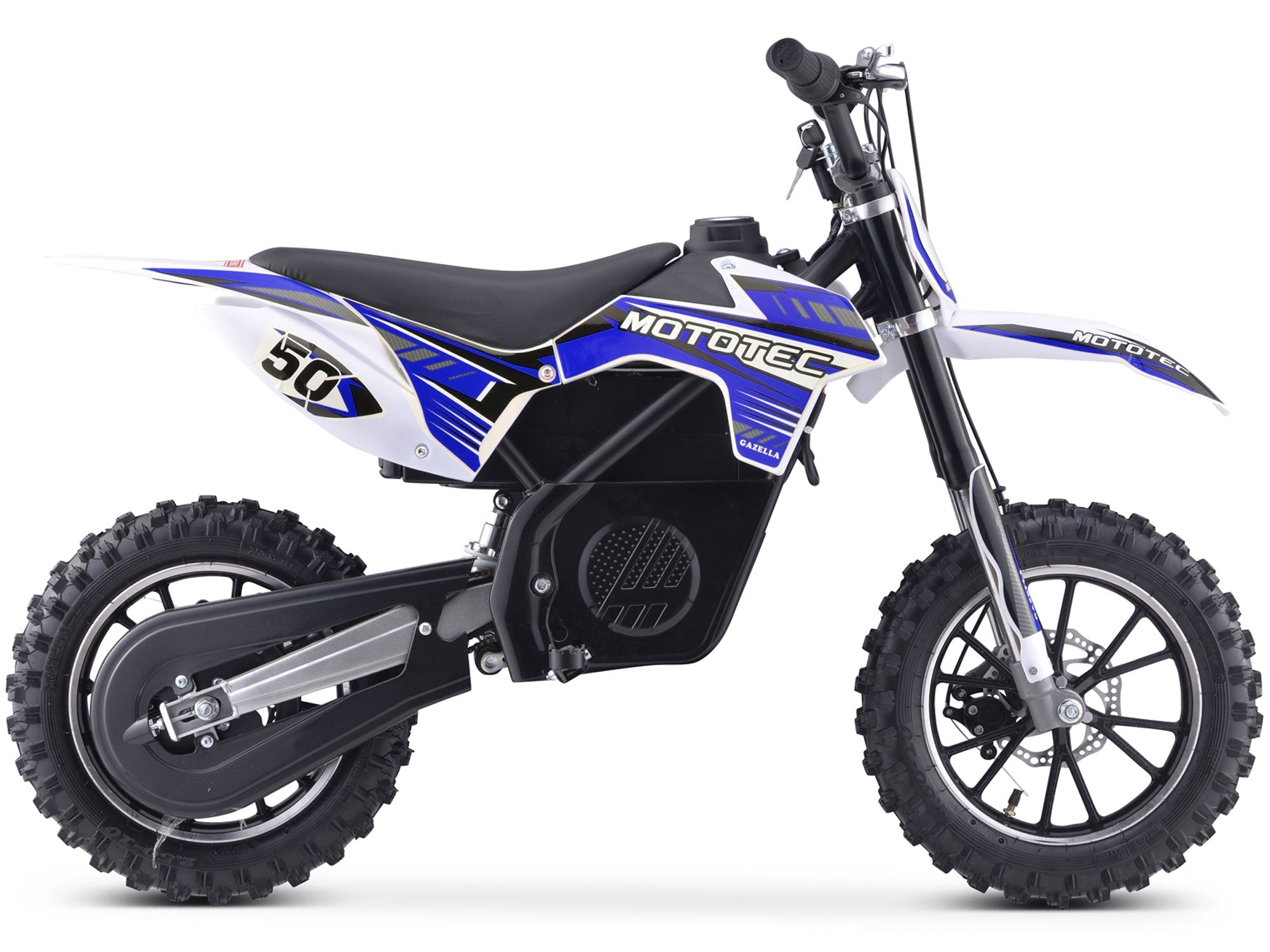 MotoTec Gazella 24V/12Ah 500W Electric Dirt Bike for Kids & Teens