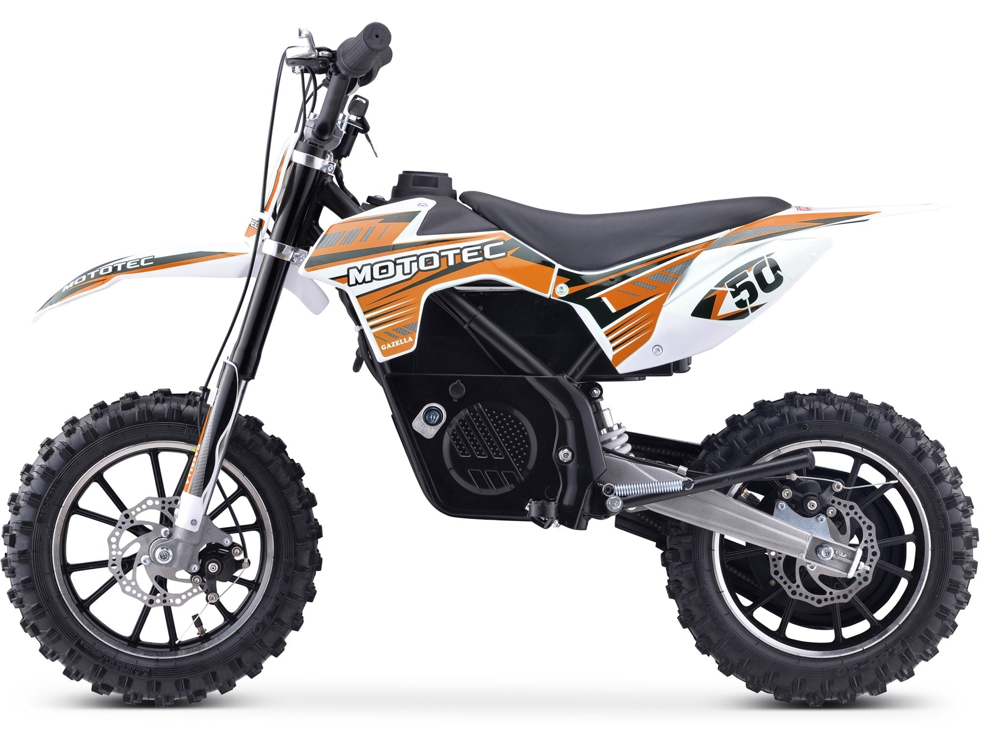 MotoTec Gazella 24V/12Ah 500W Electric Dirt Bike for Kids & Teens