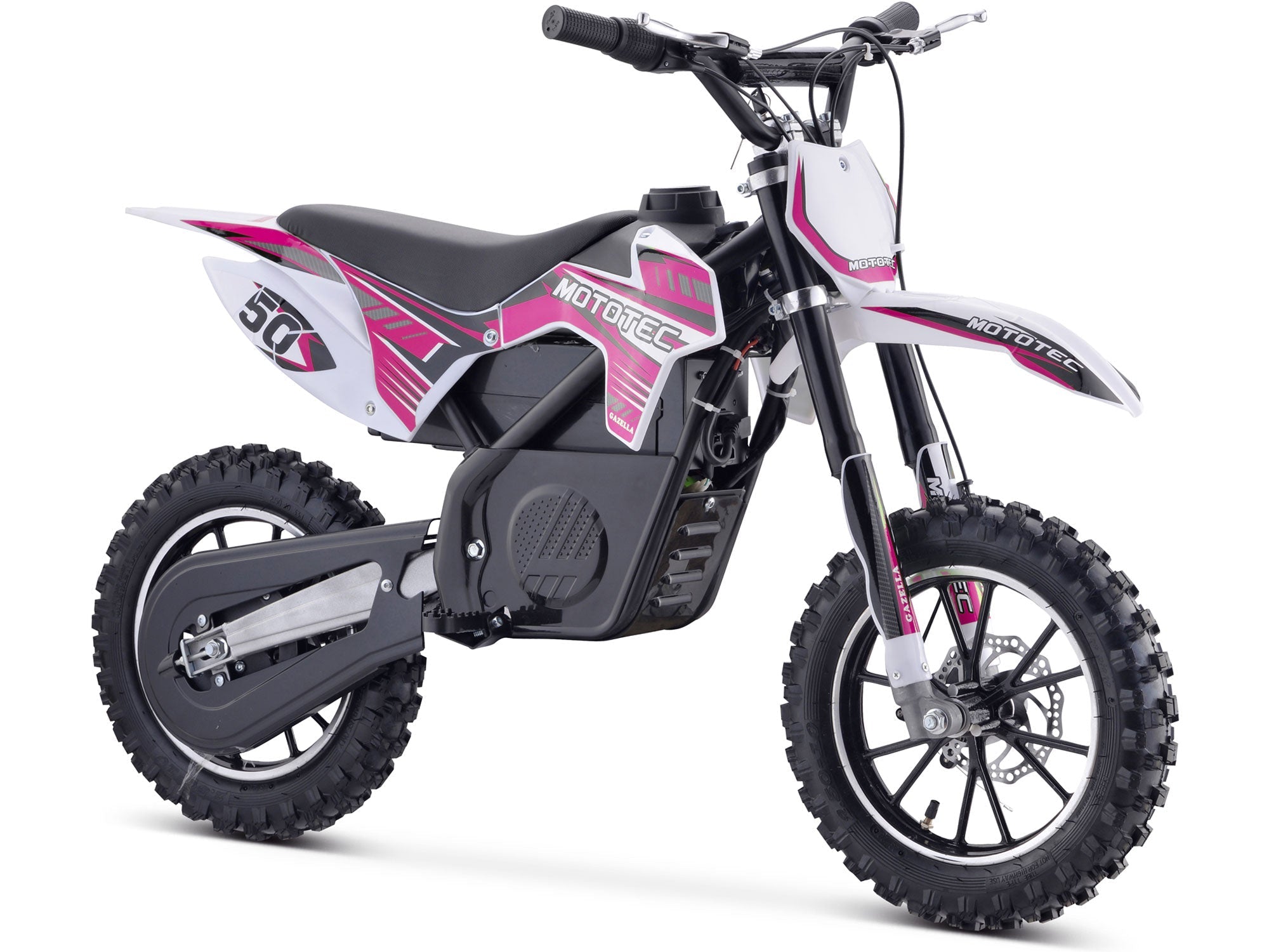 MotoTec Gazella 24V/12Ah 500W Electric Dirt Bike for Kids & Teens