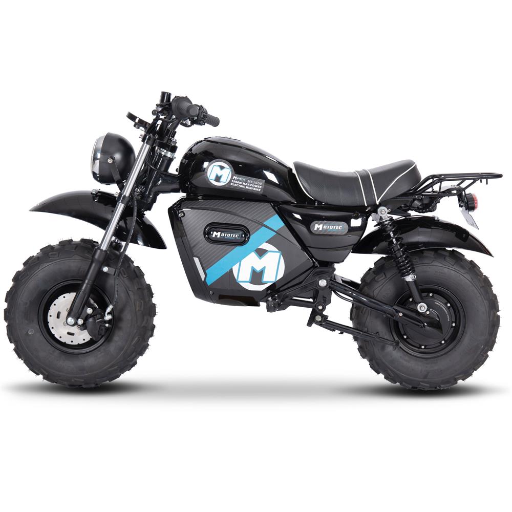 MotoTec 60V/20Ah 1500W Electric Mini Bike Top Speed 28mph