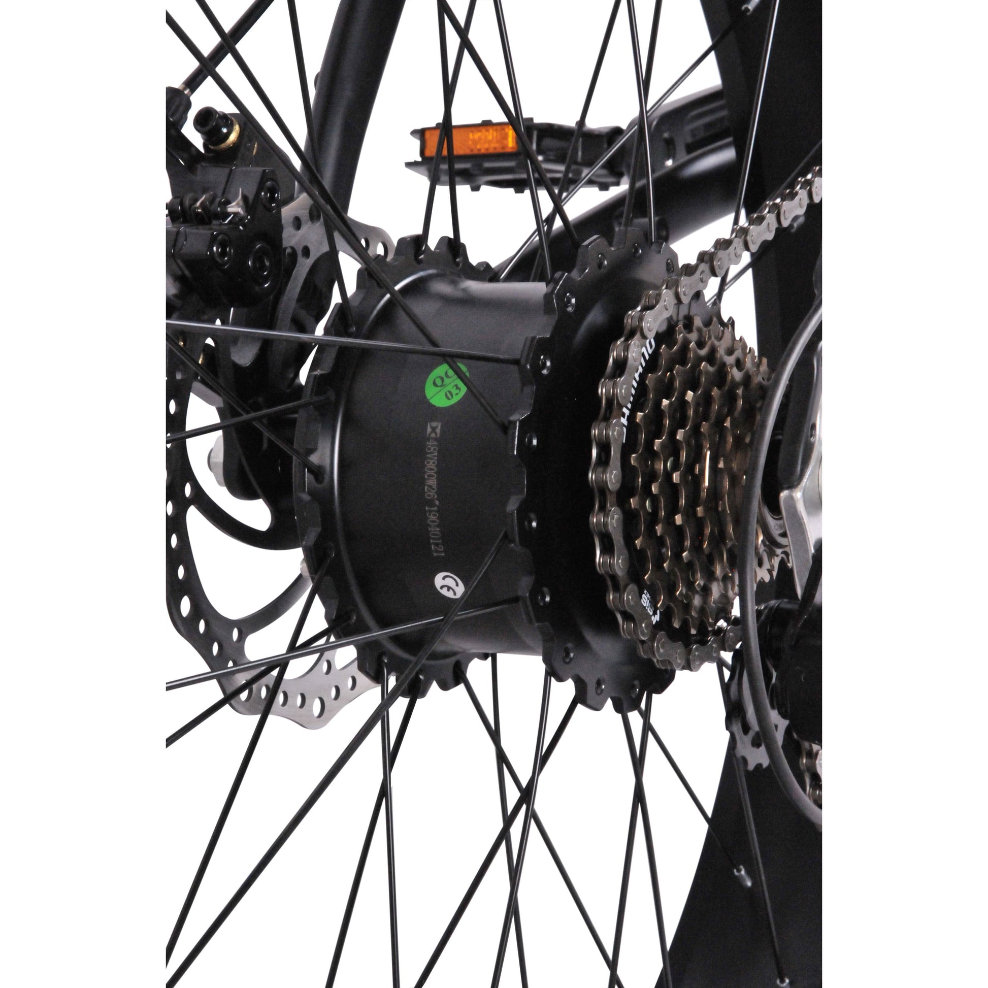 Micargi Steed 26" Electric Fat Tire Mountain Bike Top Speed 20mph