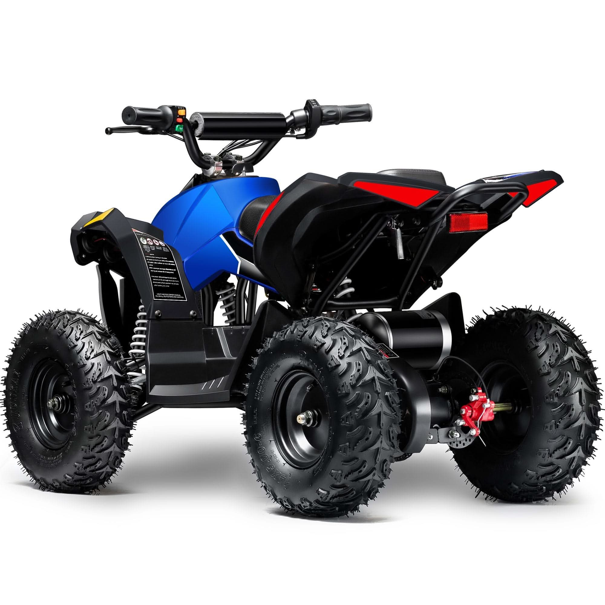 MotoTec E-Bully 36V 1000W Electric Powered Kids ATV - Top Speed 15mph