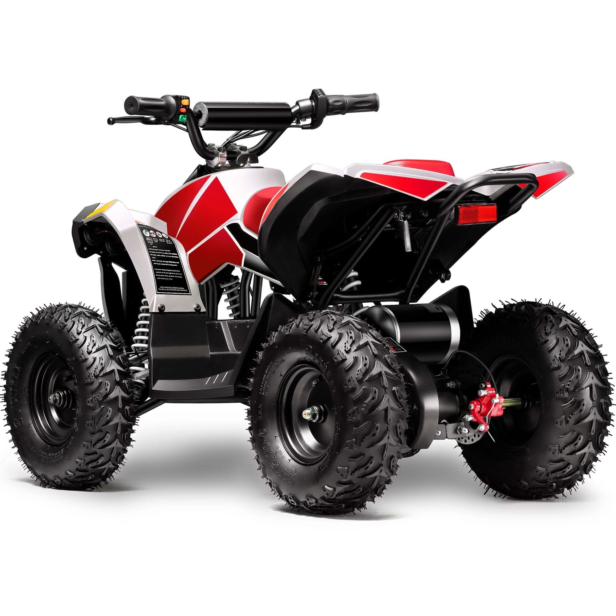 MotoTec E-Bully 36V 1000W Electric Powered Kids ATV - Top Speed 15mph