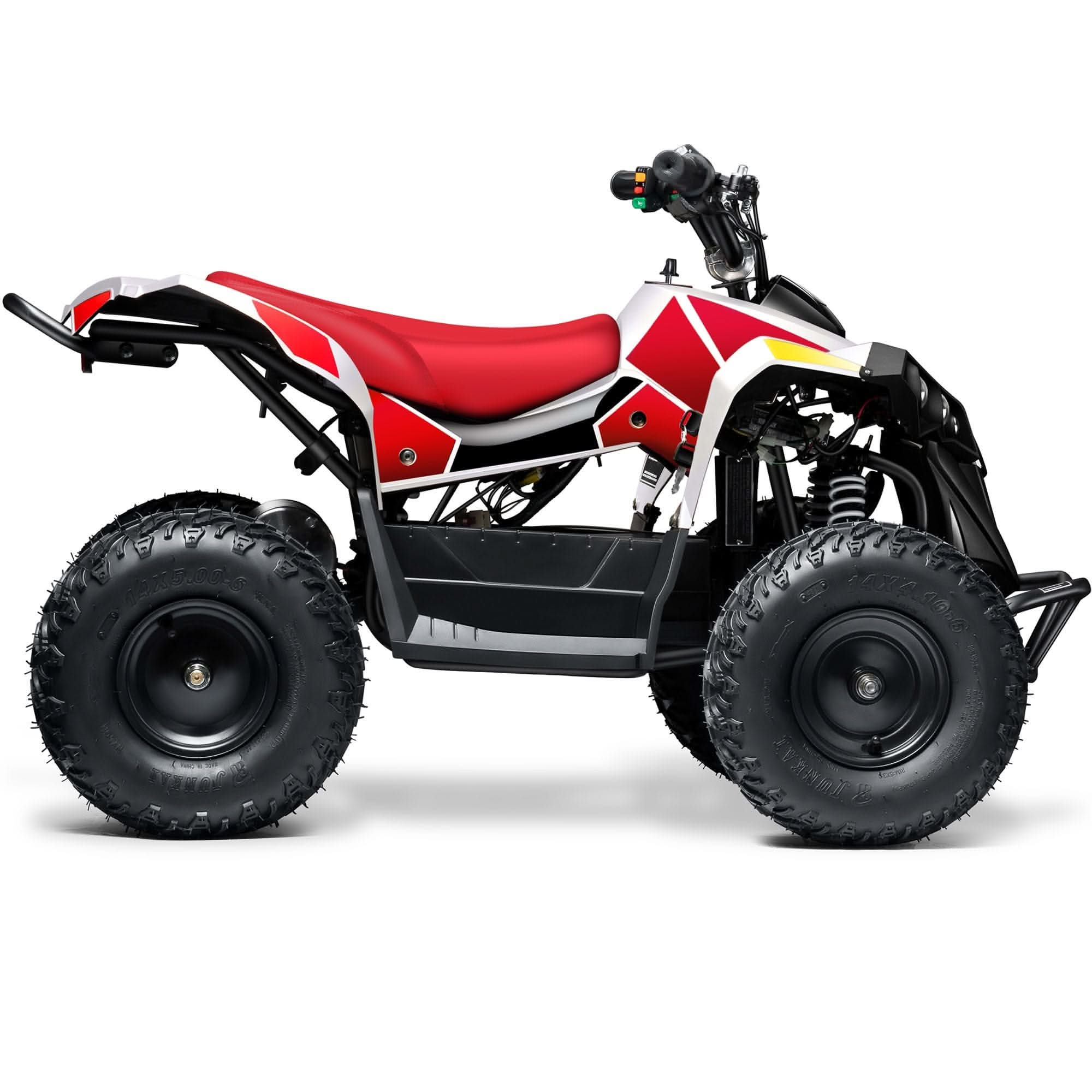 MotoTec E-Bully 36V 1000W Electric Powered Kids ATV - Top Speed 15mph