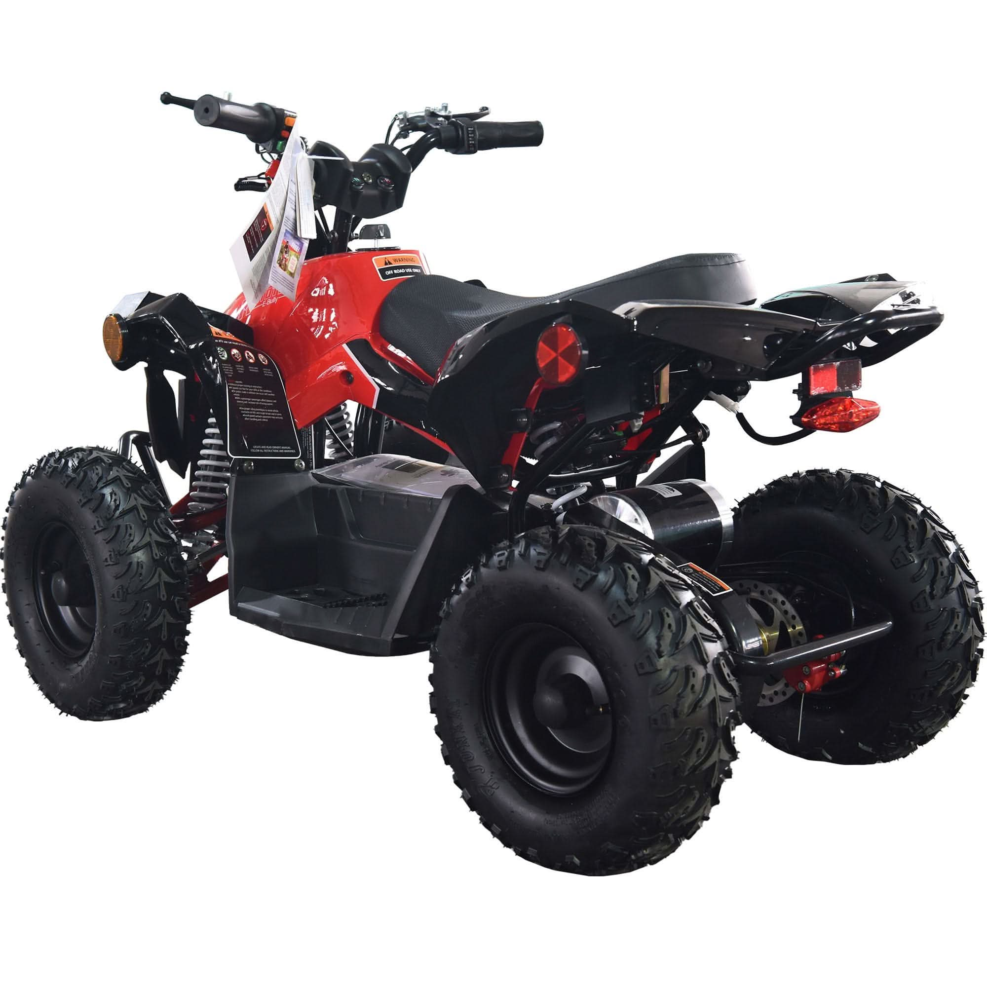 MotoTec E-Bully 36V 1000W Electric Powered Kids ATV - Top Speed 15mph