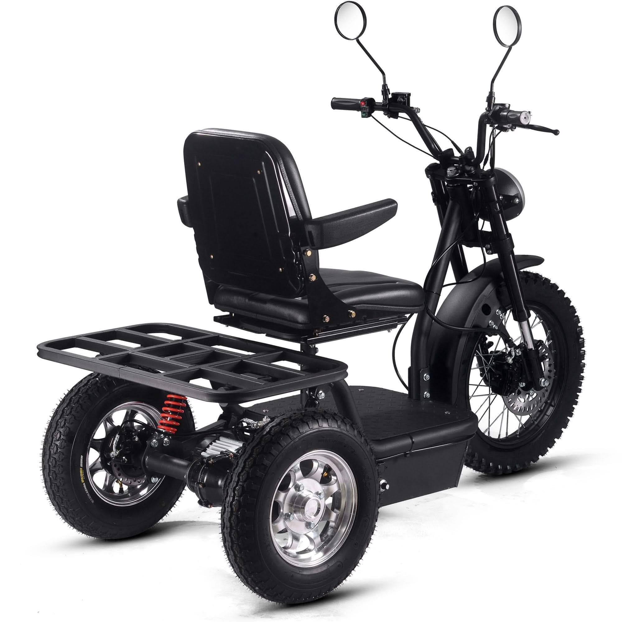 MotoTec Electric Trike 1800w Top Speed 22mph