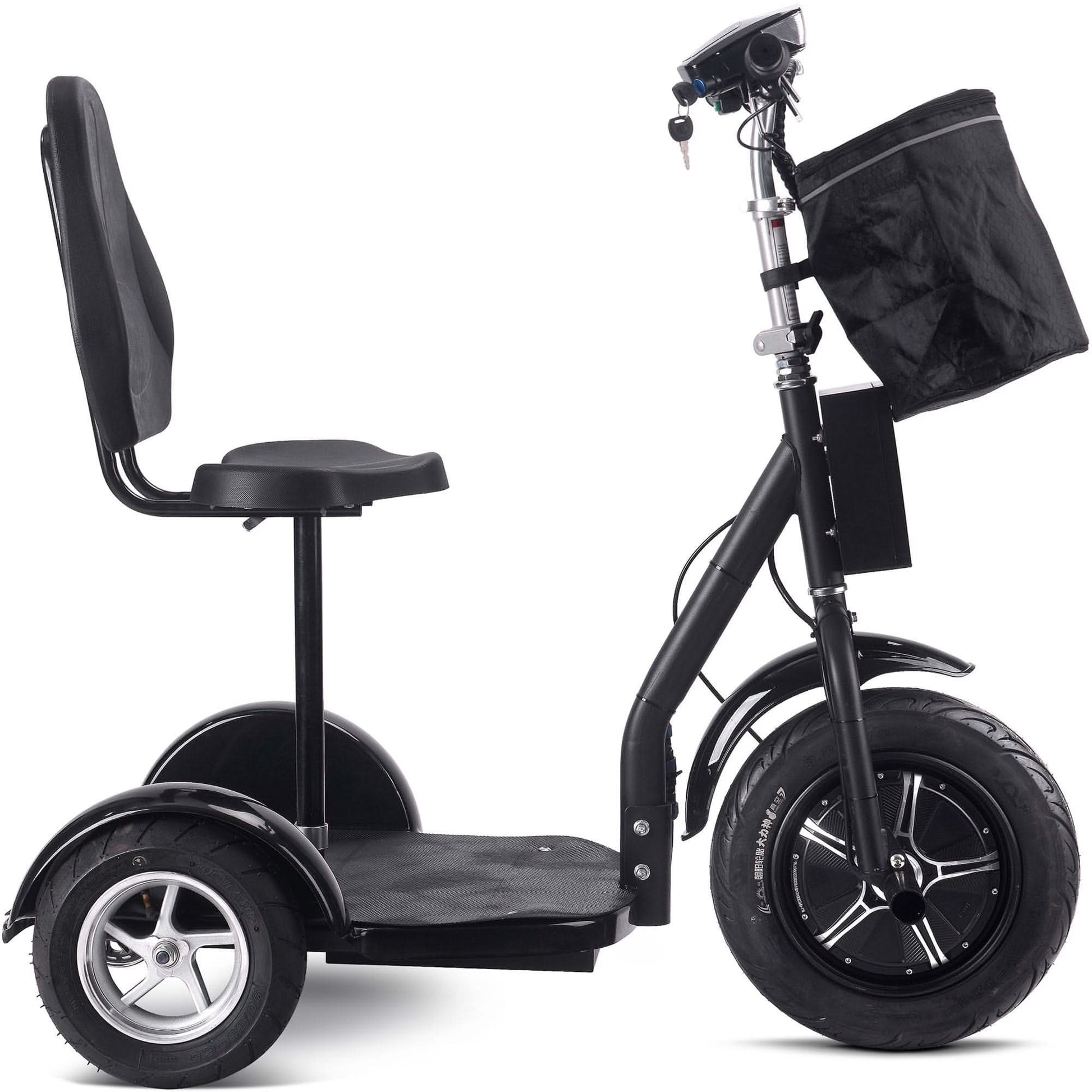 MotoTec Electric Trike 48v 1000w Lithium Top Speed 28mph