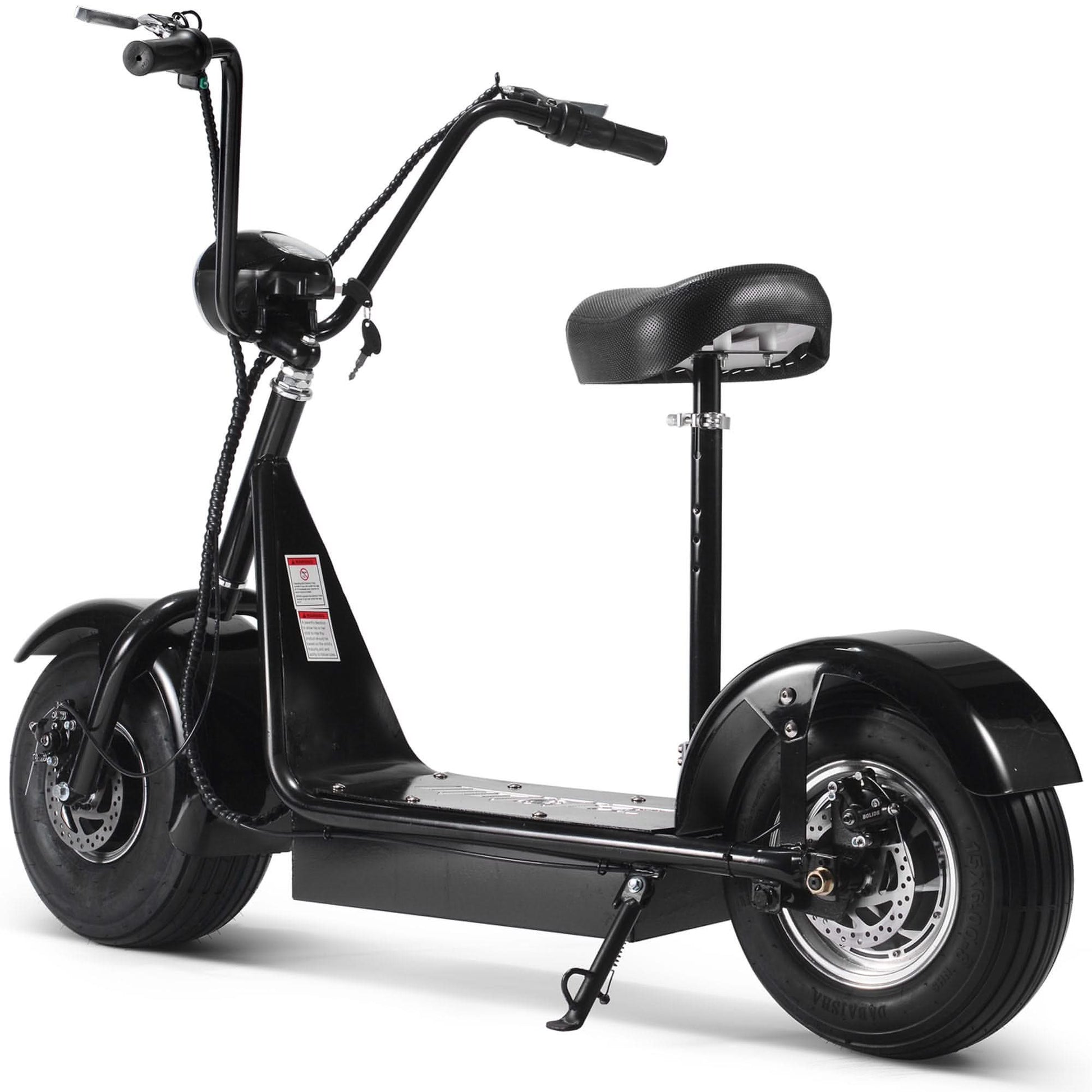 MotoTec FatBoy 48v 800w Electric Scooter Top Speed 18mph