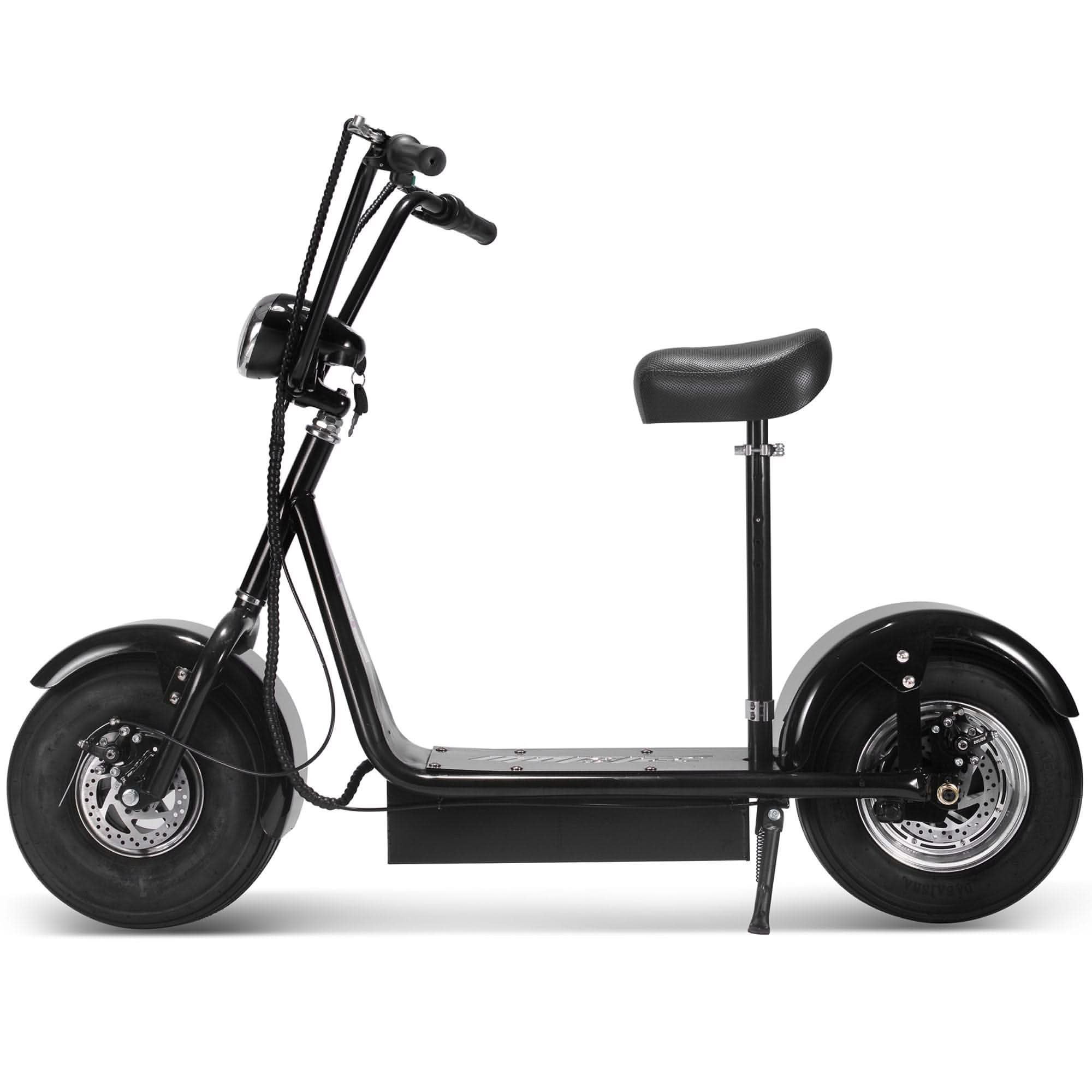 MotoTec FatBoy 48v 800w Electric Scooter Top Speed 18mph