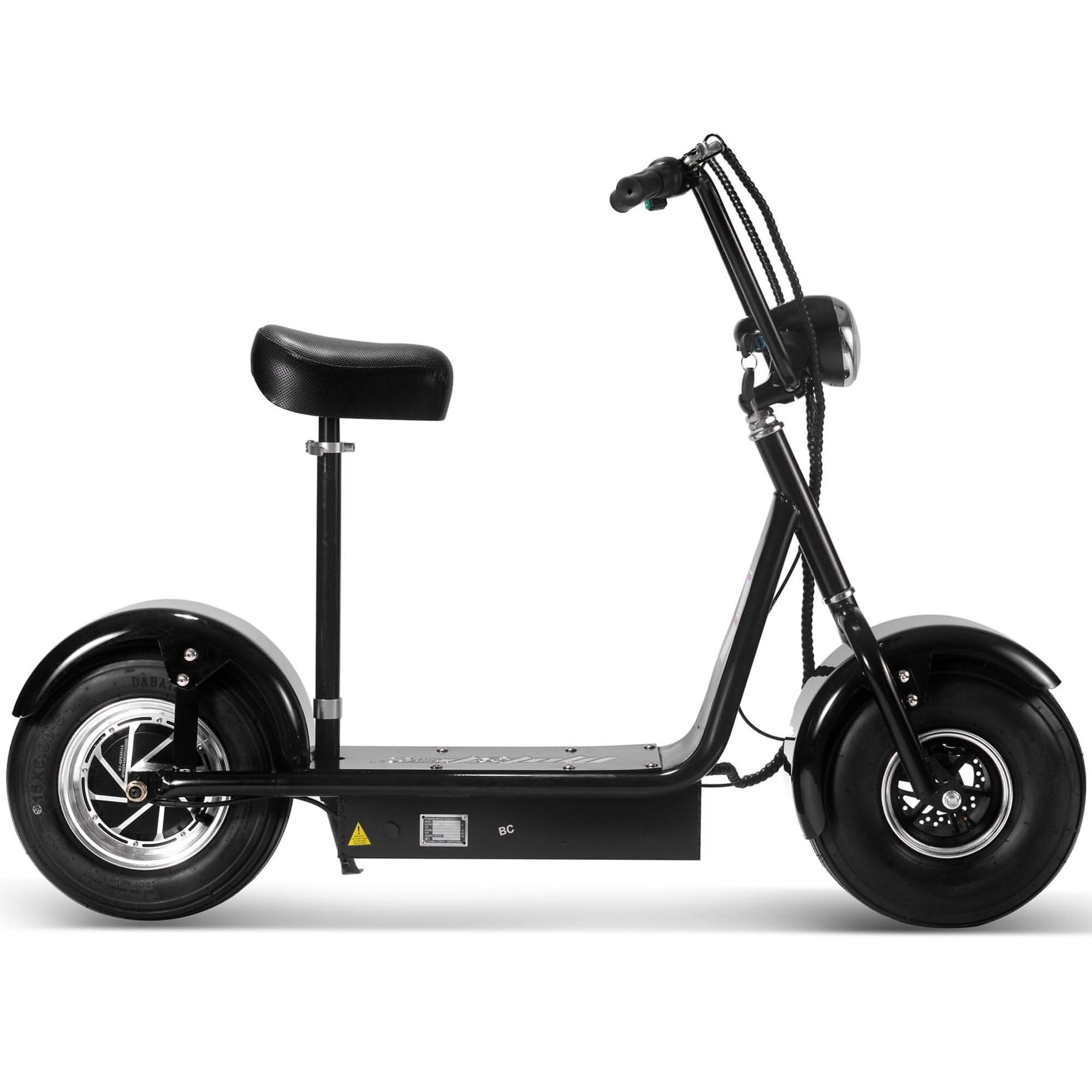 MotoTec FatBoy 48v 800w Electric Scooter Top Speed 18mph