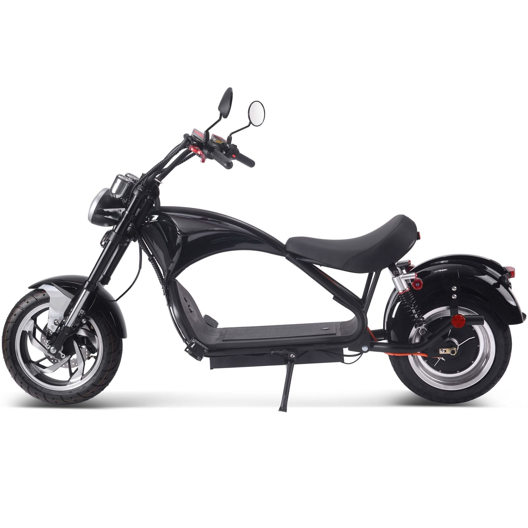 MotoTec Lowboy 60v 2500w Lithium Scooter Top Speed 28mph