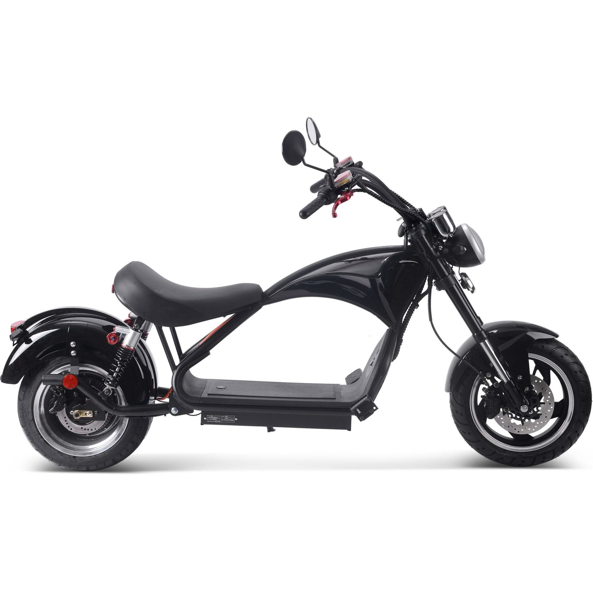 MotoTec Lowboy 60v 2500w Lithium Scooter Top Speed 28mph