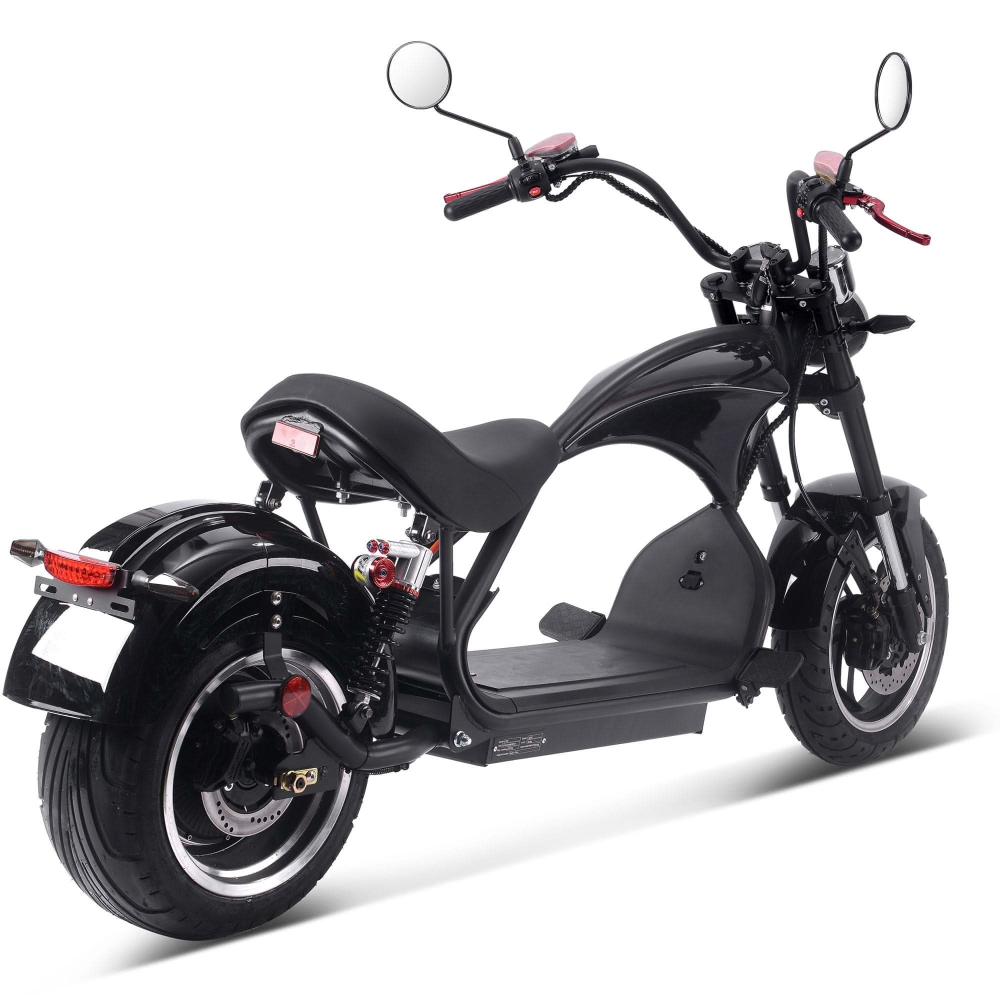 MotoTec Lowboy 60v 2500w Lithium Scooter Top Speed 28mph