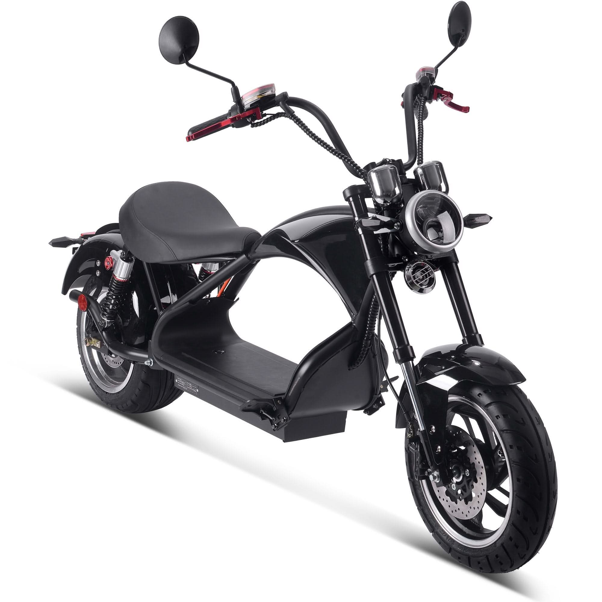 MotoTec Lowboy 60v 2500w Lithium Scooter Top Speed 28mph