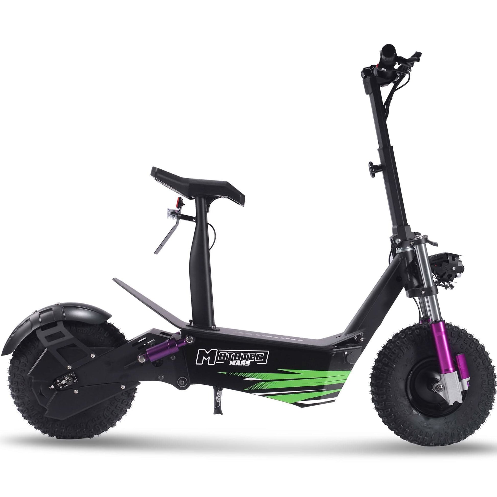 MotoTec Mars 48v 2500w Lithium Folding Electric Scooter