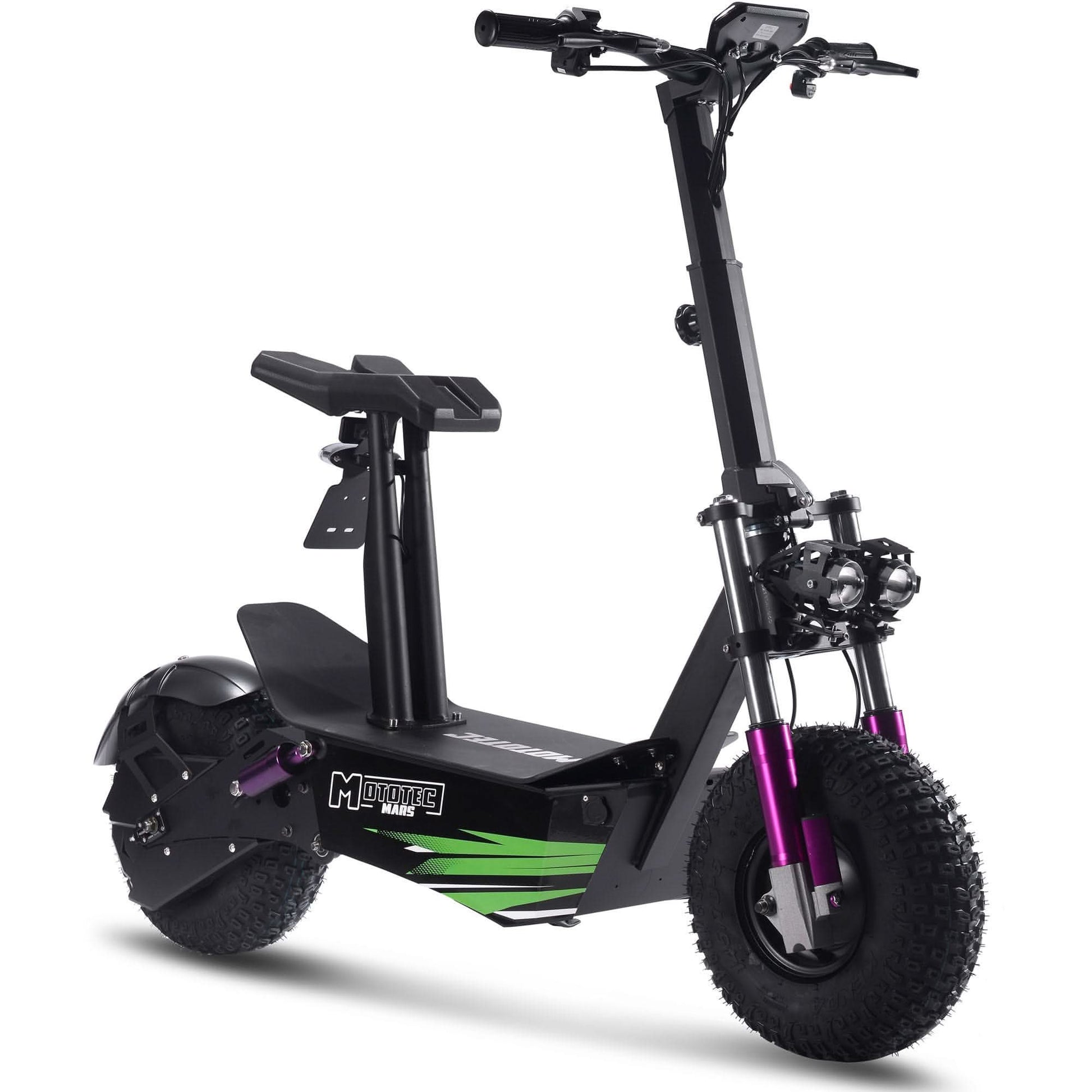 MotoTec Mars 48v 2500w Lithium Folding Electric Scooter