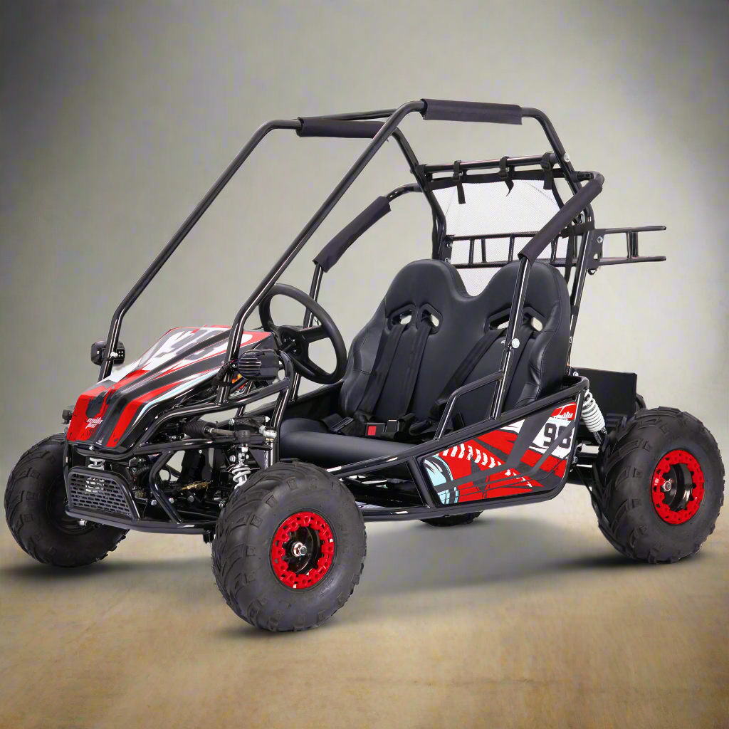 MotoTec Mud Monster XL 72V 2000W Electric Go Kart Top Speed 25mph