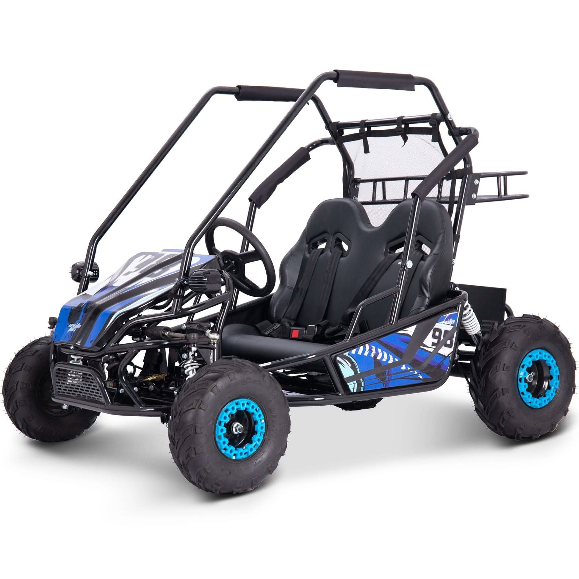 MotoTec Mud Monster XL 72V 2000W Electric Go Kart Top Speed 25mph