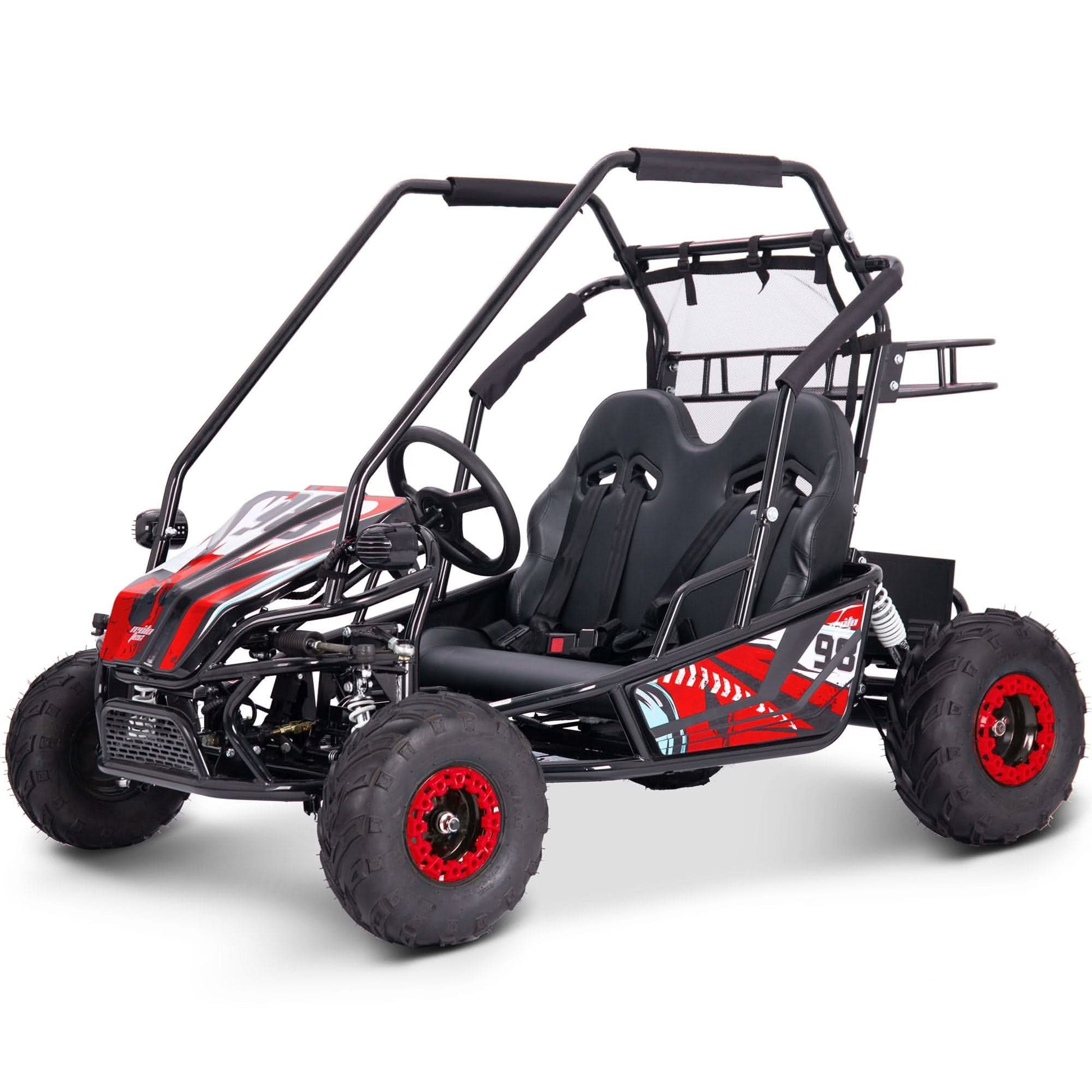 MotoTec Mud Monster XL 72V 2000W Electric Go Kart Top Speed 25mph