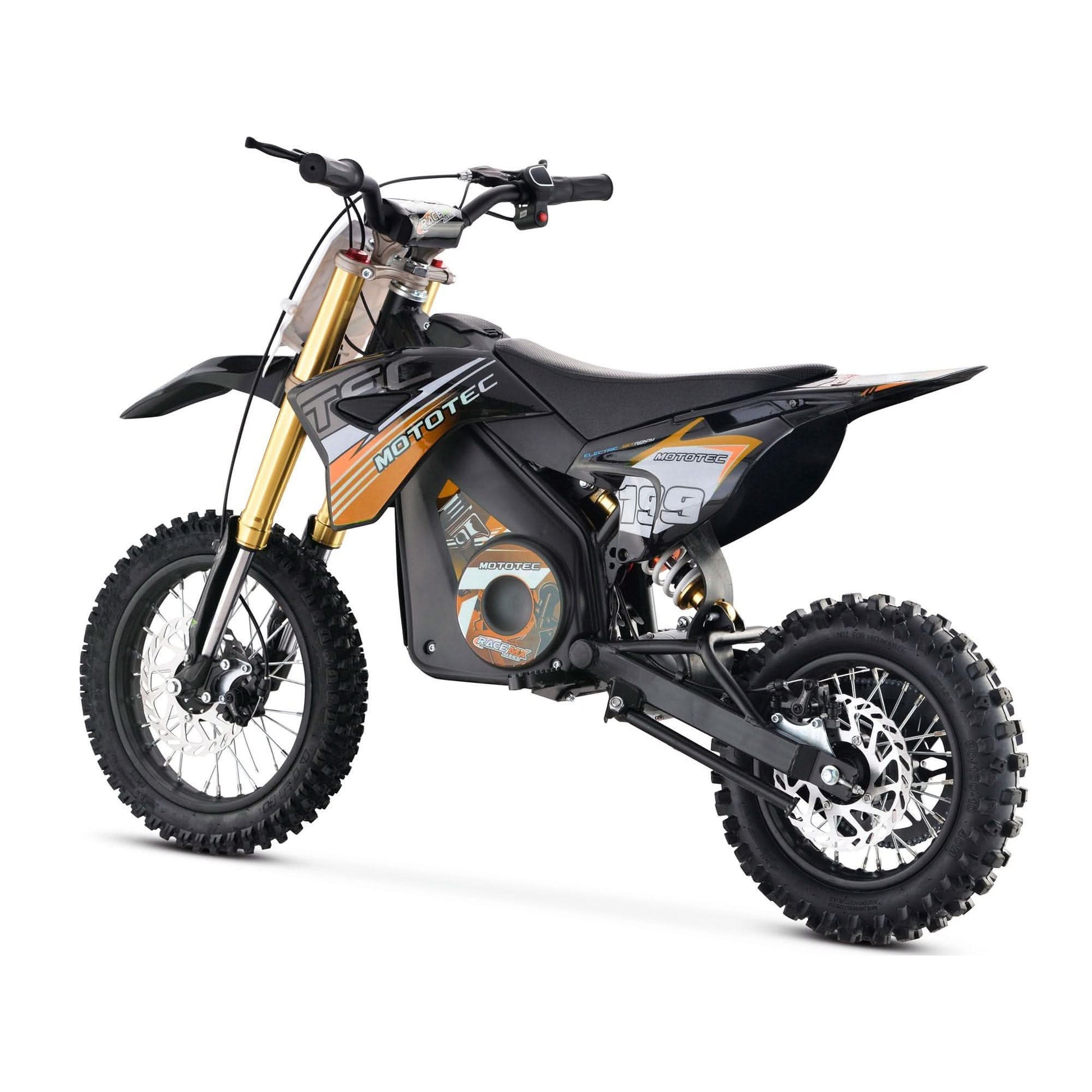 MotoTec Pro 36v 1000w Lithium Electric Dirt Bike Top Speed 18mph