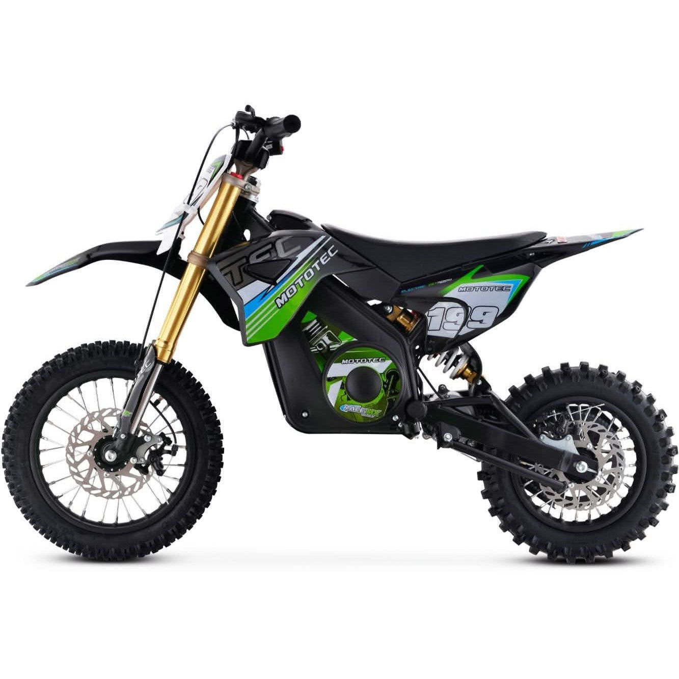 MotoTec Pro 36v 1000w Lithium Electric Dirt Bike Top Speed 18mph