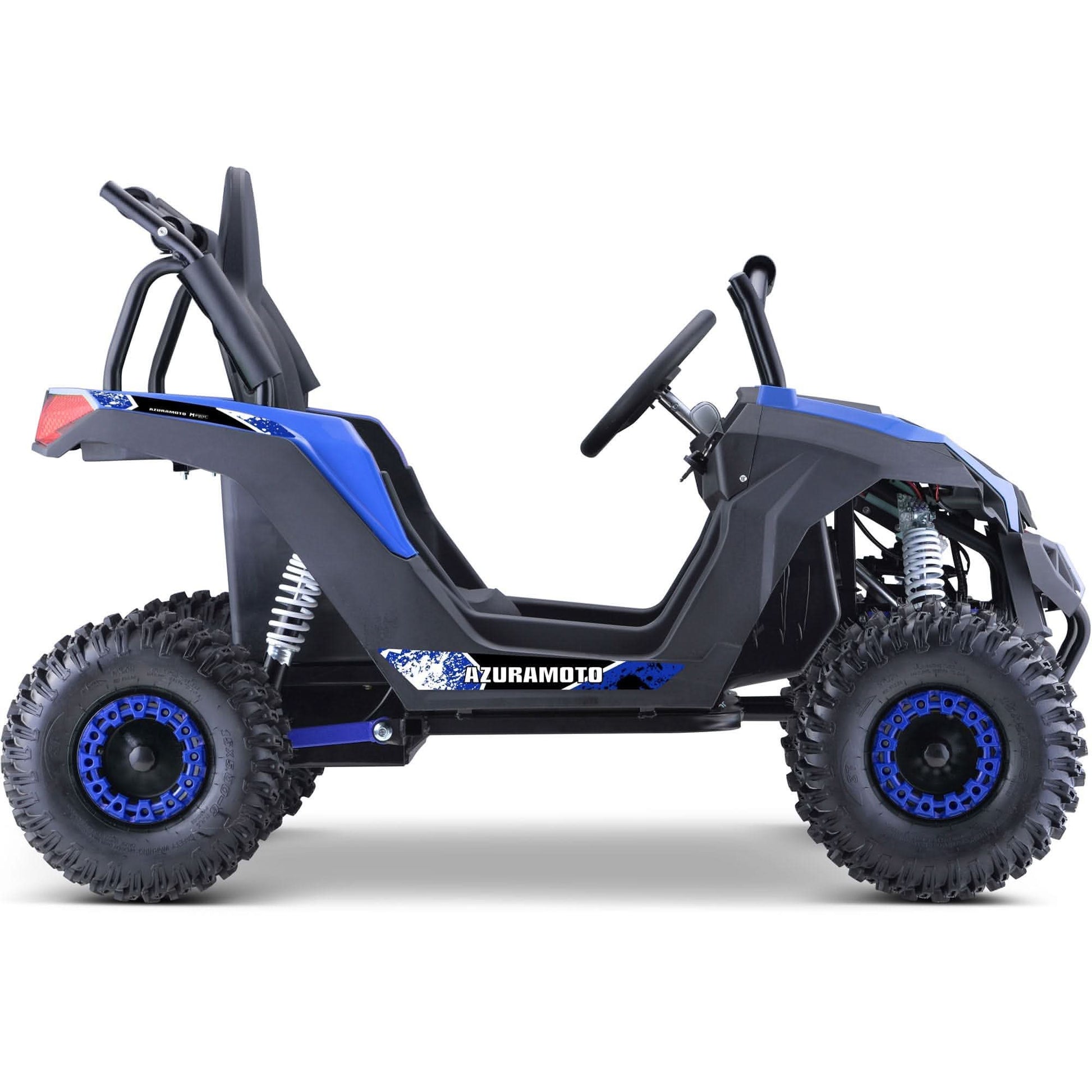 MotoTec Raider Kids UTV 48v 1200w Full Suspension Top Speed 23mph