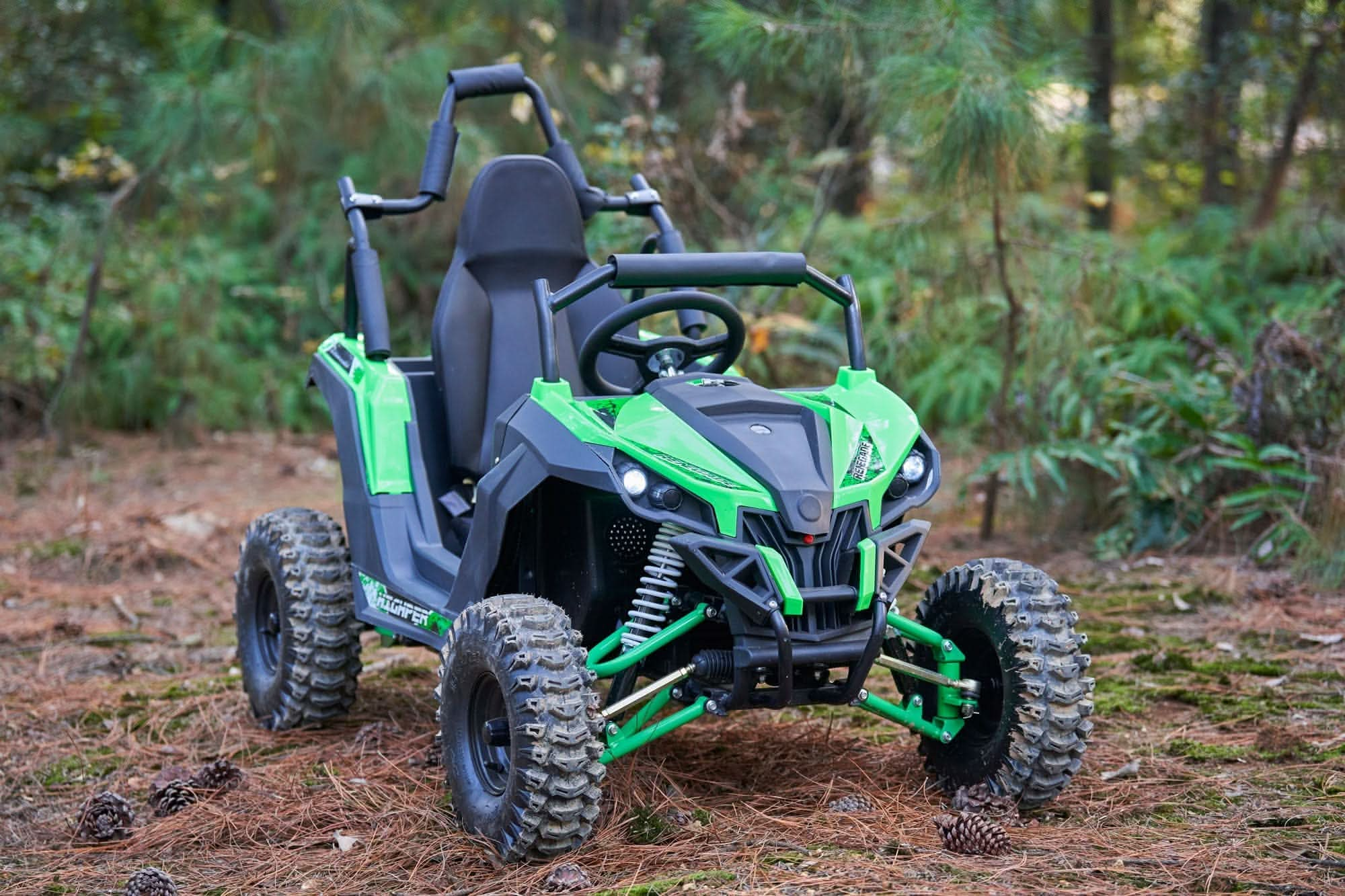 MotoTec Raider Kids UTV 48v 1200w Full Suspension Top Speed 23mph