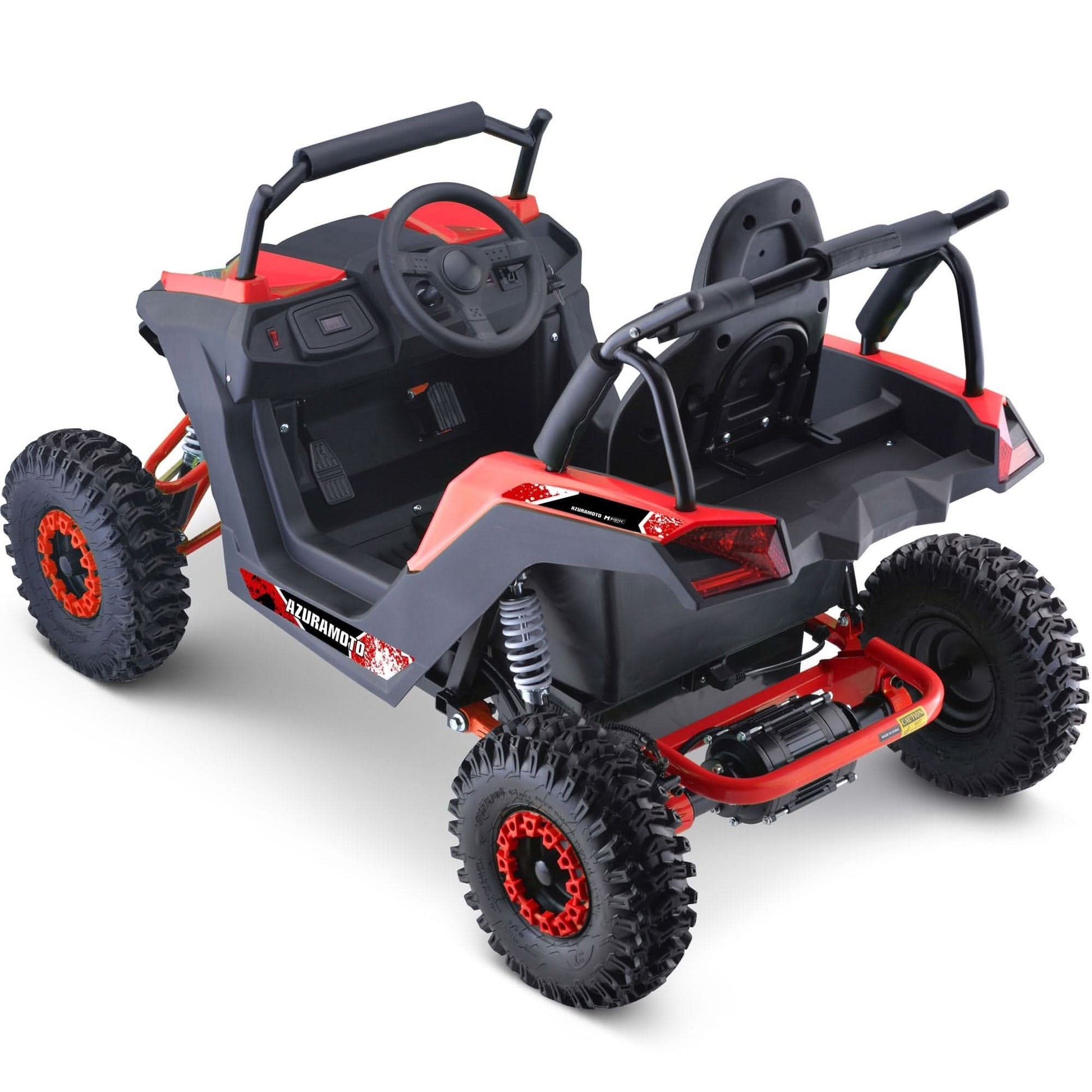 MotoTec Raider Kids UTV 48v 1200w Full Suspension Top Speed 23mph