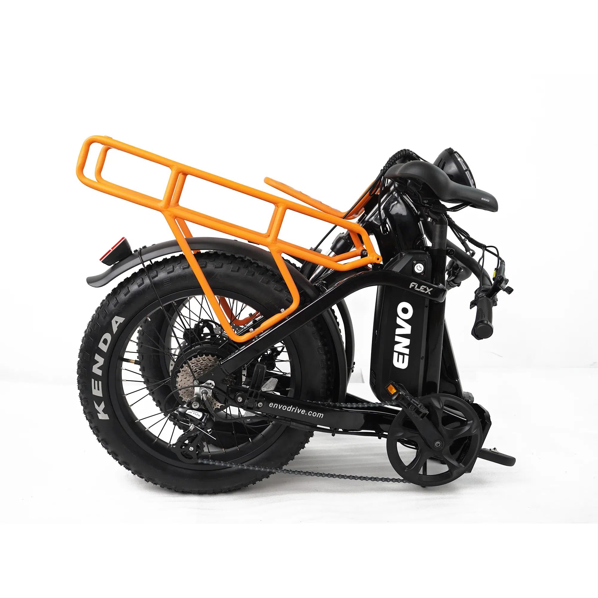 ENVO Flex Overland Off-Road Folding Cargo Electric Bike Top Speed 20mph 500W